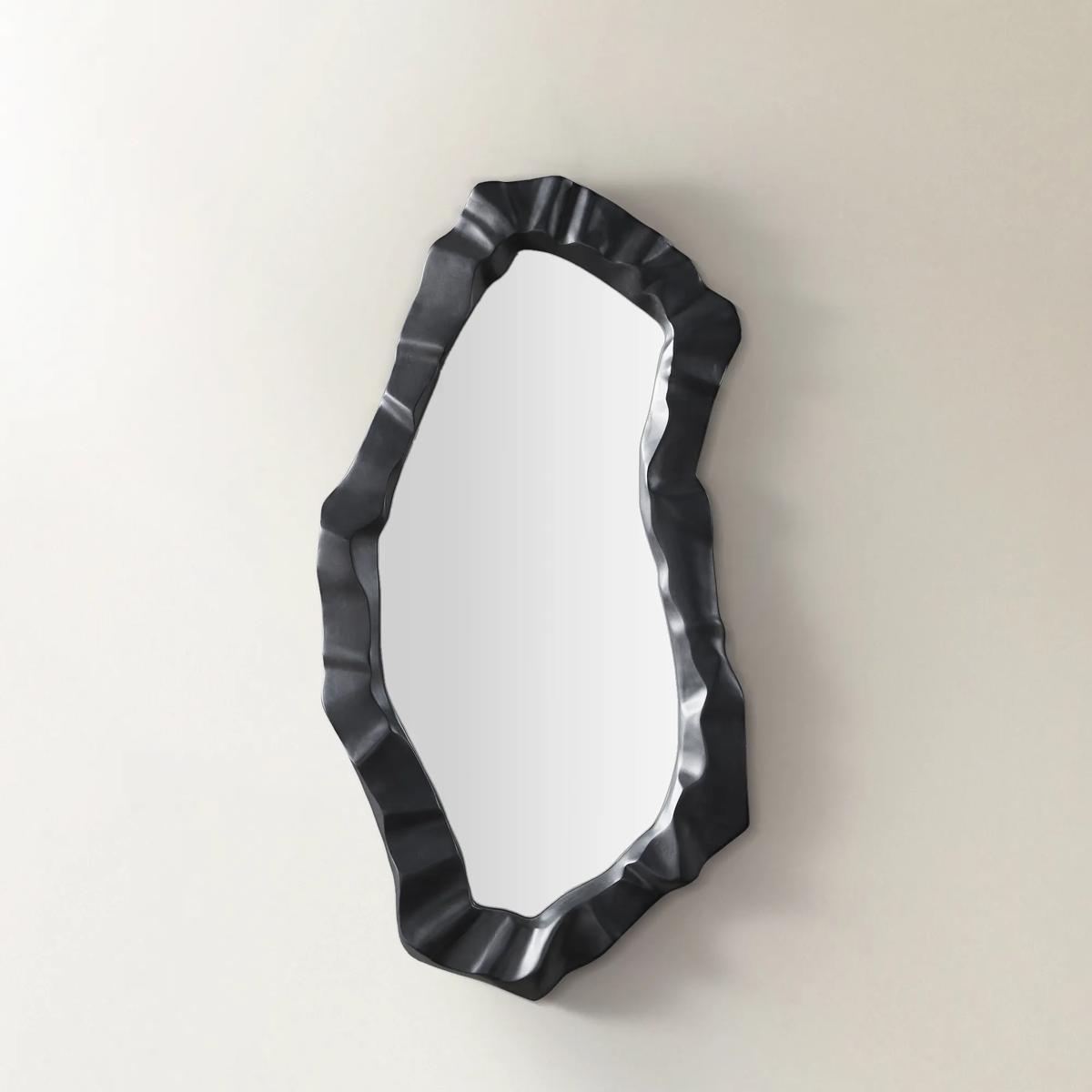 Islay Wall Mirror - Black
