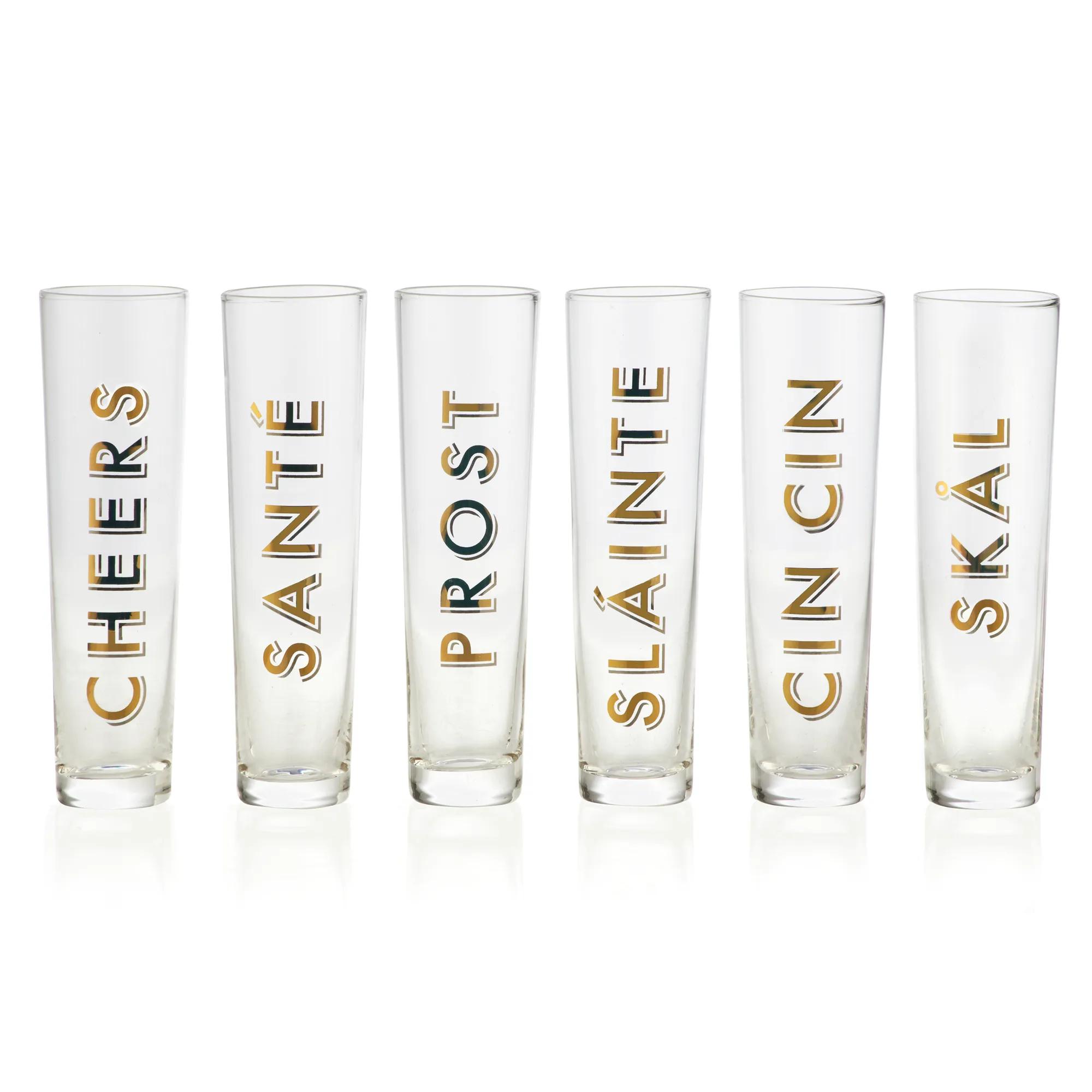 Cheers Champagne Flutes
