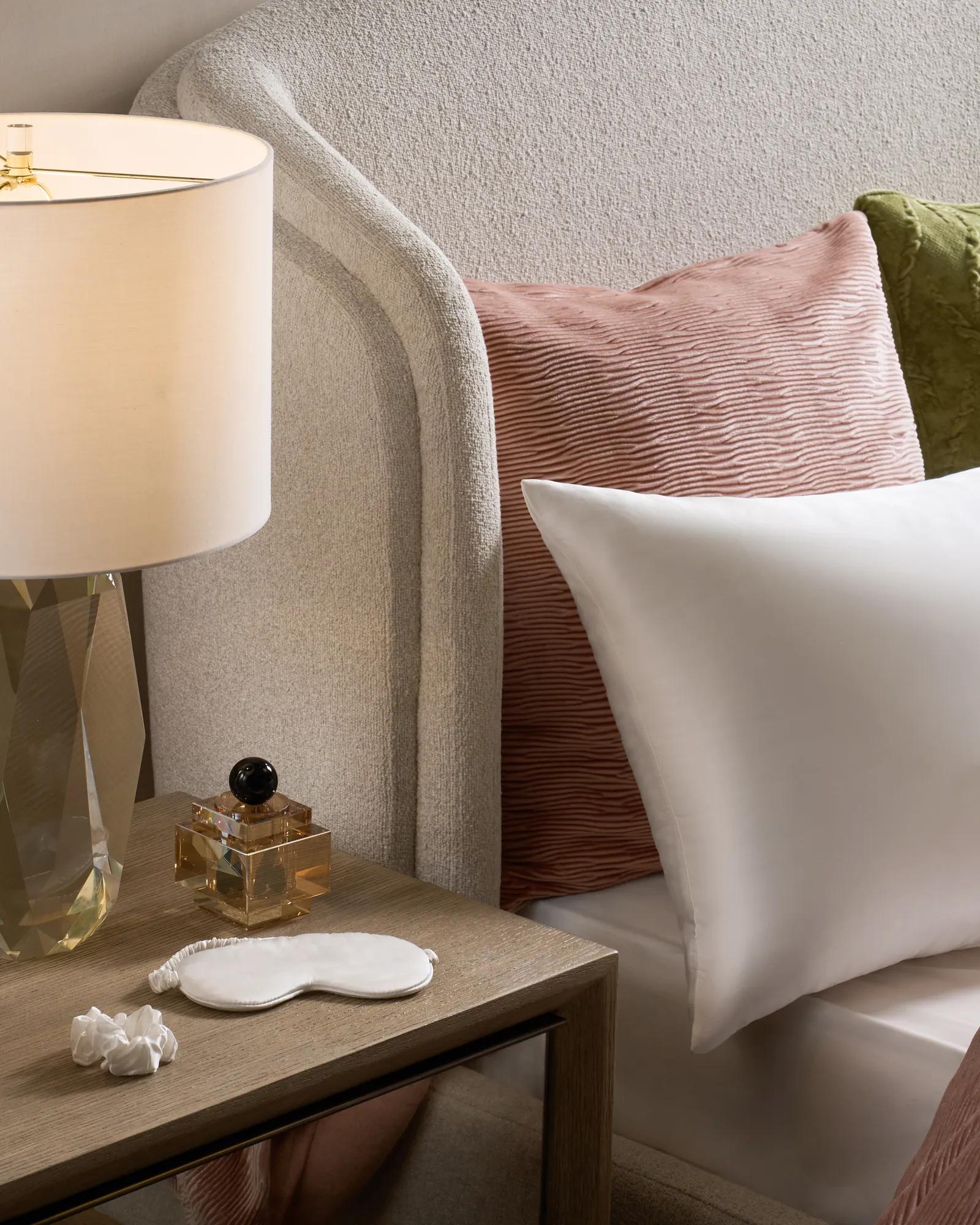 Silk Pillowcase & Mask Set Ivory