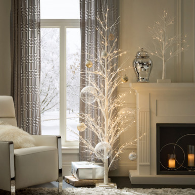 LED Glitter Tree 7'