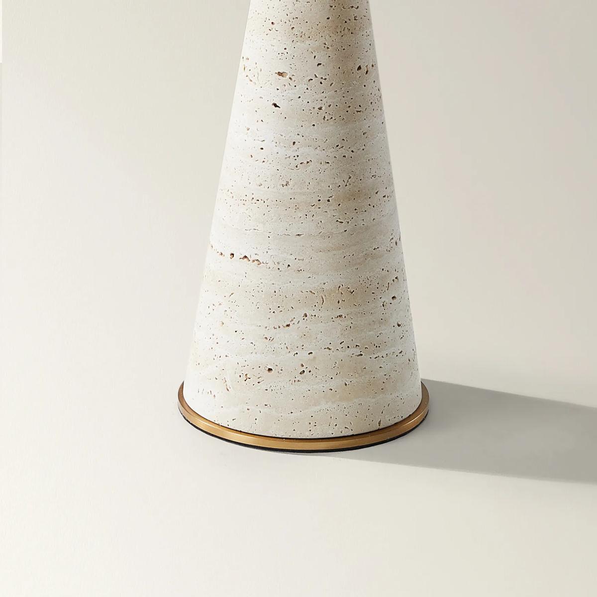Alviso Travertine Table Lamp