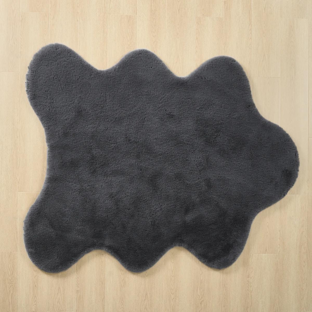 Odin Shaped Rug 5' x 6' - Slate