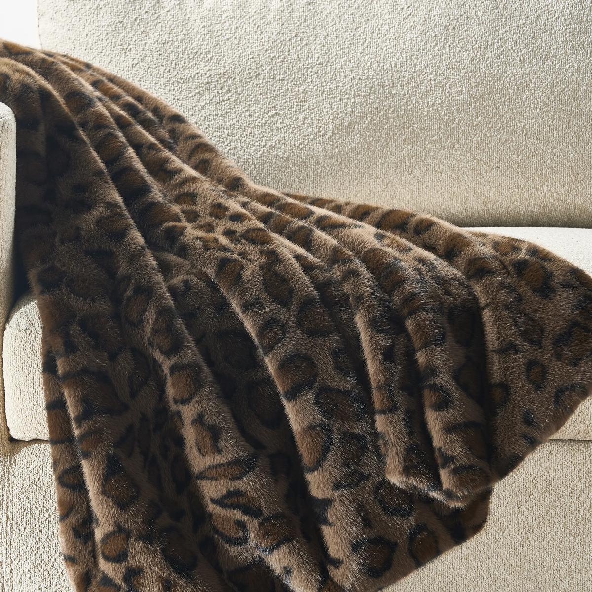 Nyx Faux Fur Throw 50" x 60"