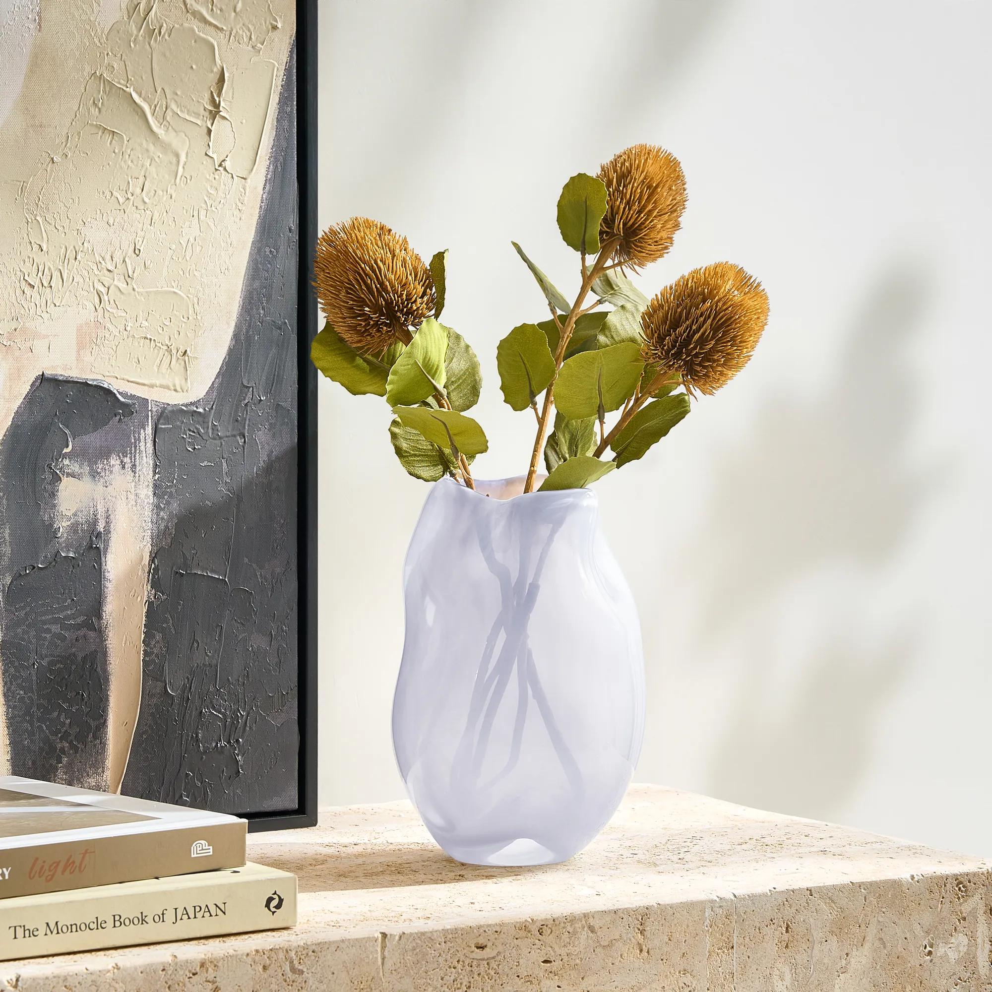 Melt Glass Vase - Amethyst