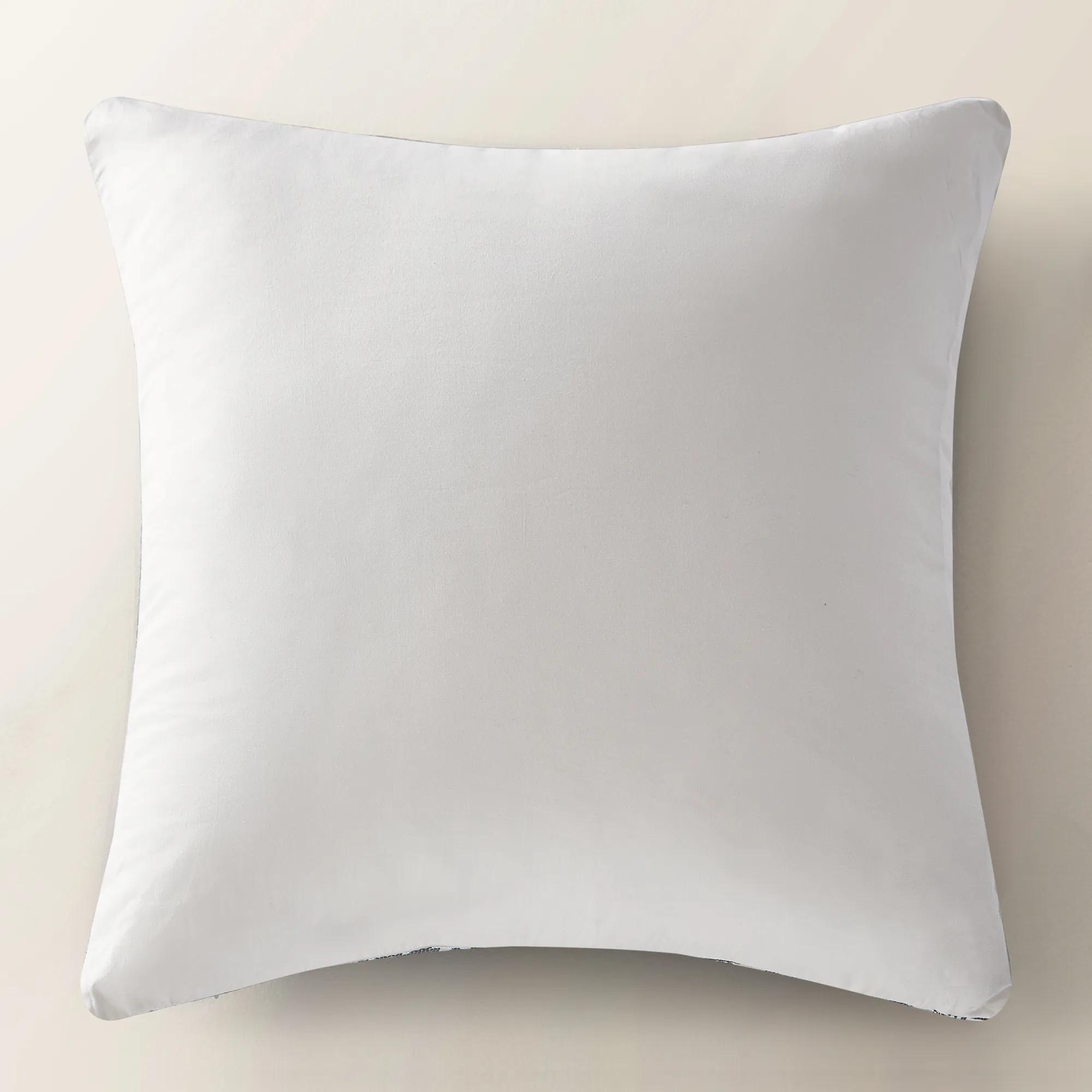 Podva Embroidered Bedding Set  - Pearl/ Charcoal