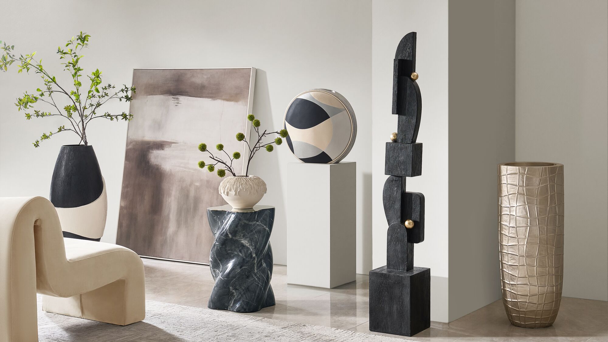 <p style='color:black'>Decorative forms that feel composed, not just decorative.</p>