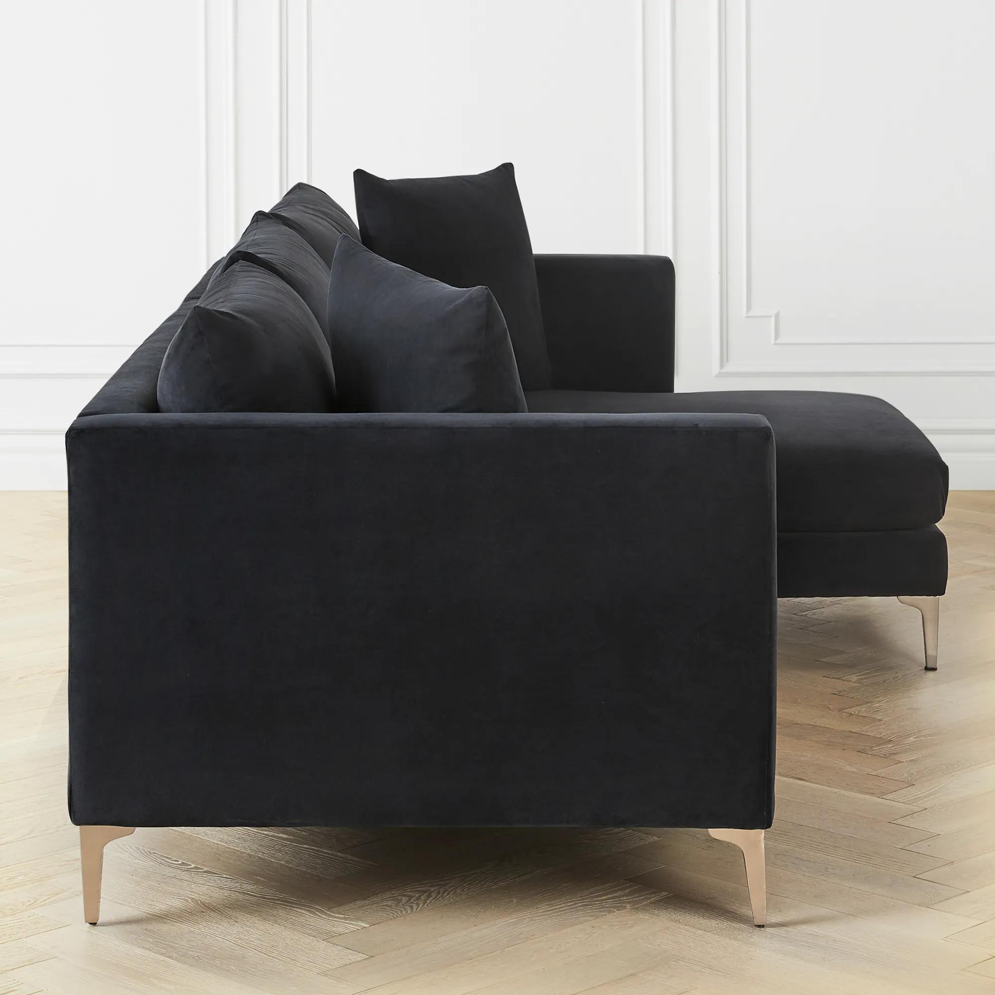 Details Track Arm Chaise Sectional - 2PC