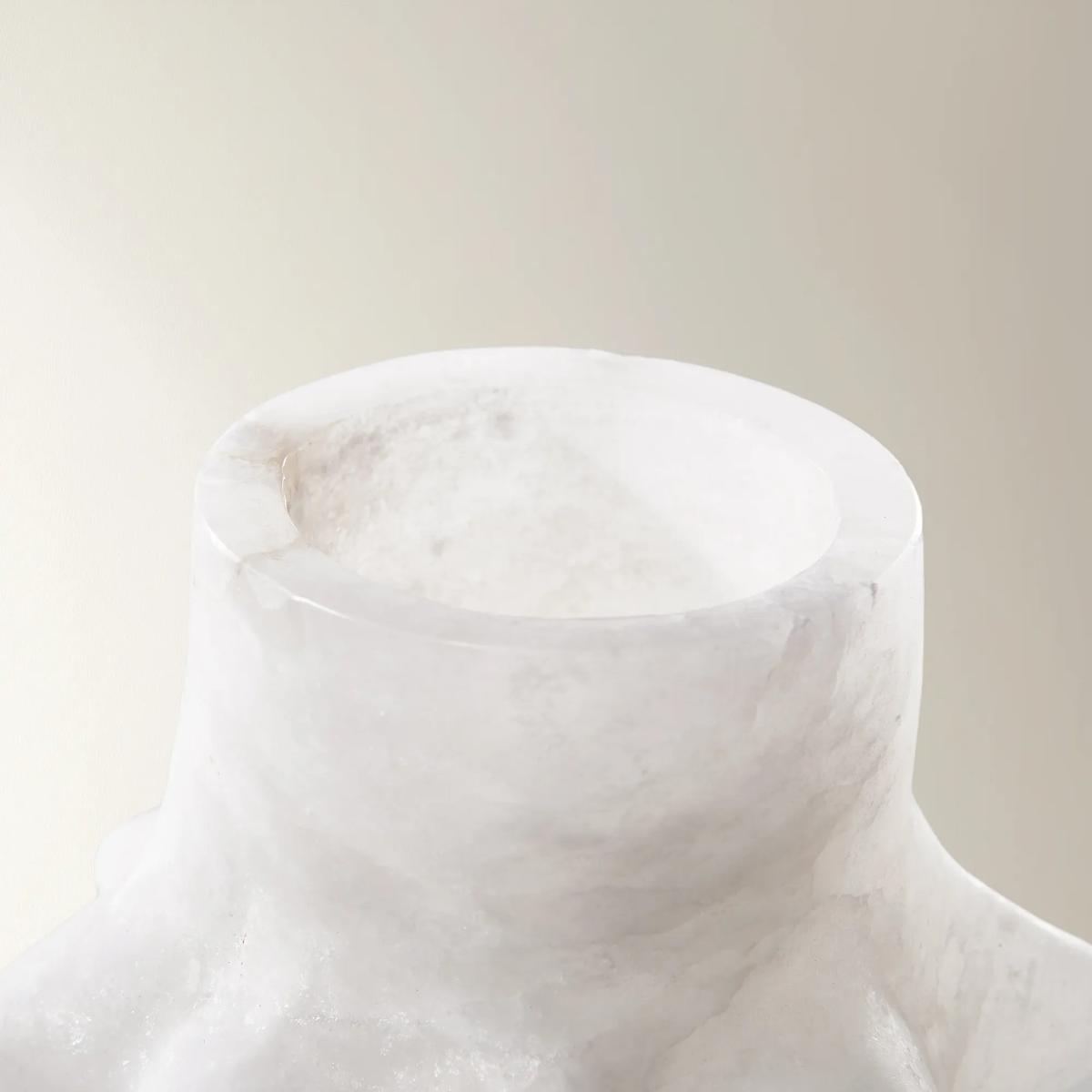 Alabaster Spike Vase