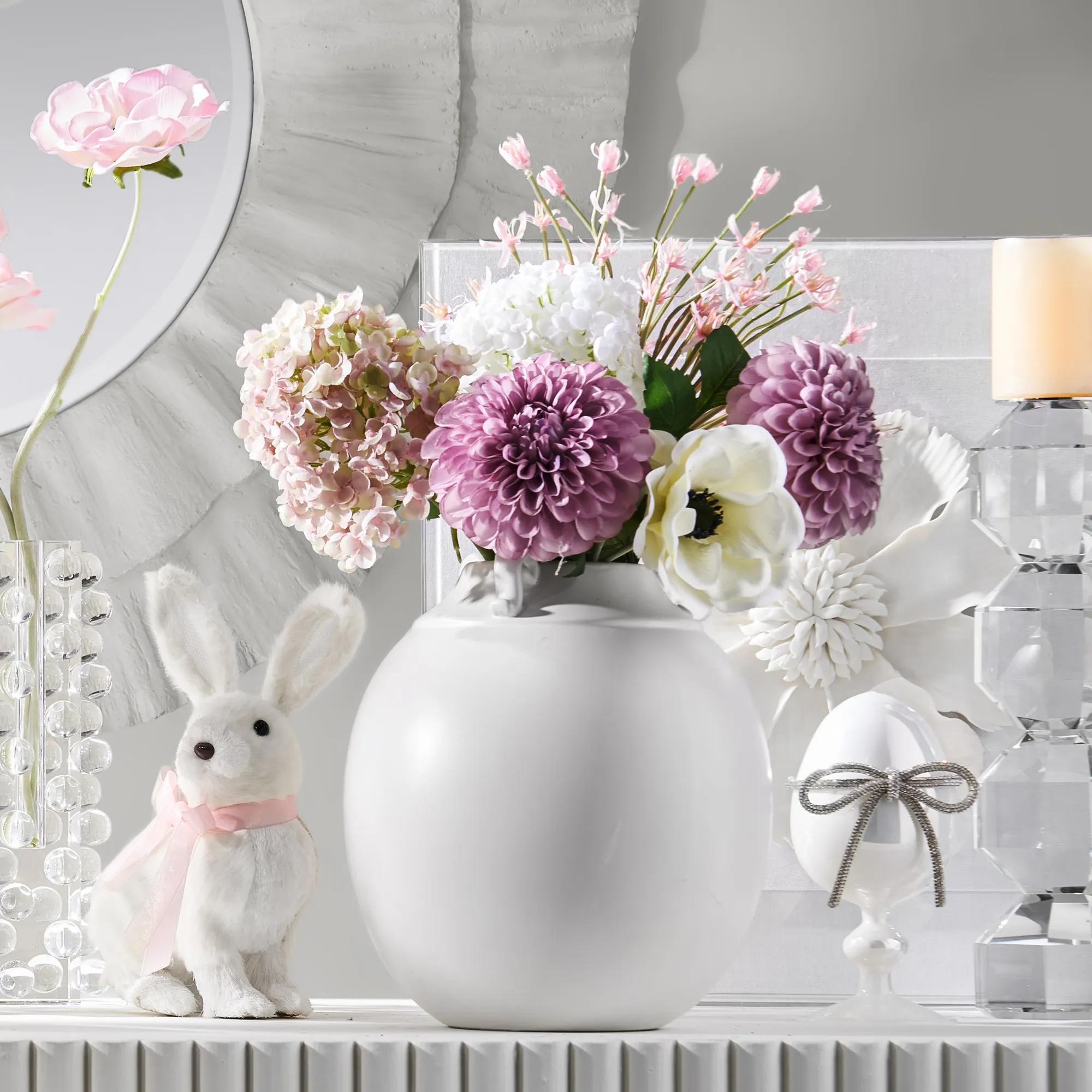 Allium Spray Pink 26.5" - Set of 3