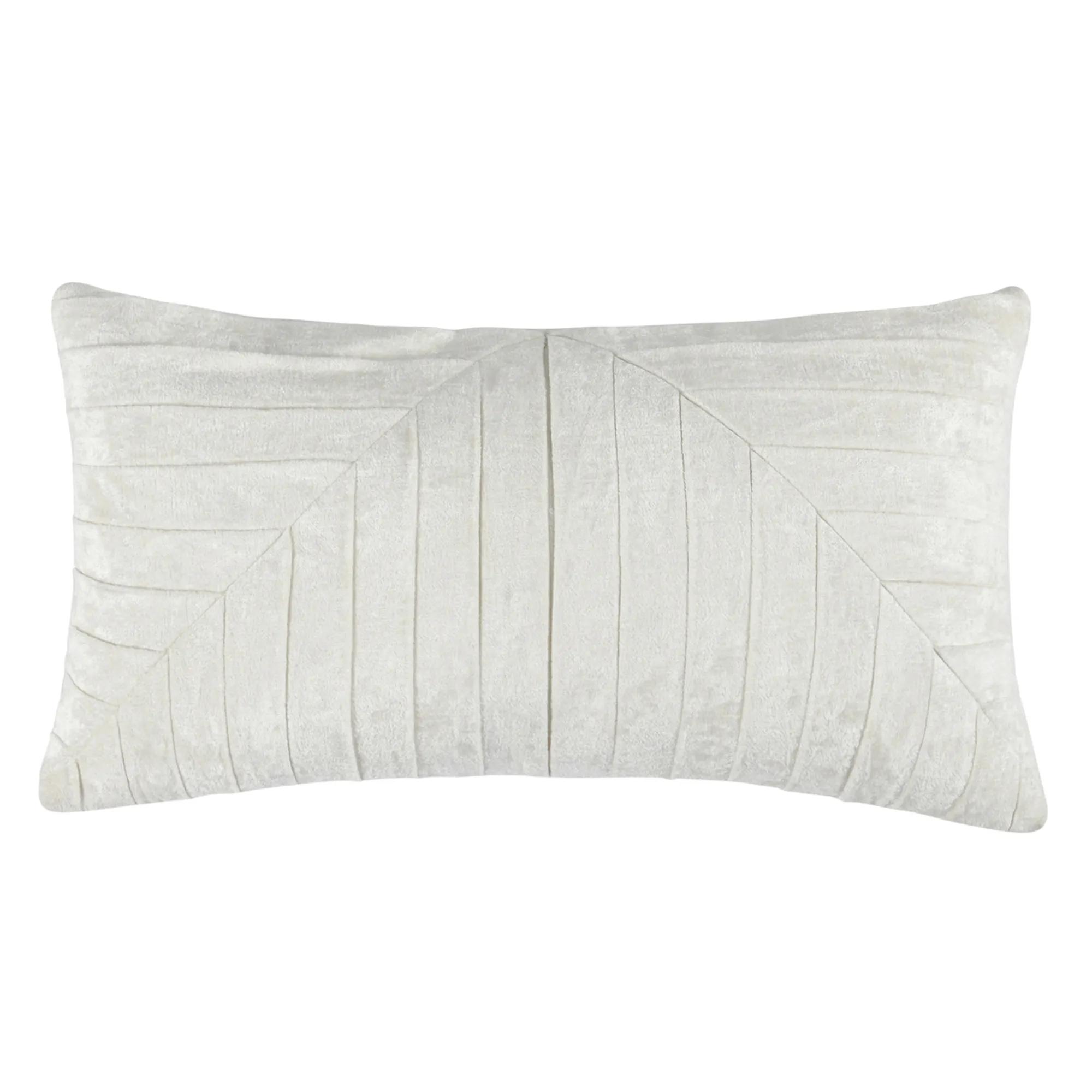 Addie Lumbar Pillow 14" x 26" - Ivory