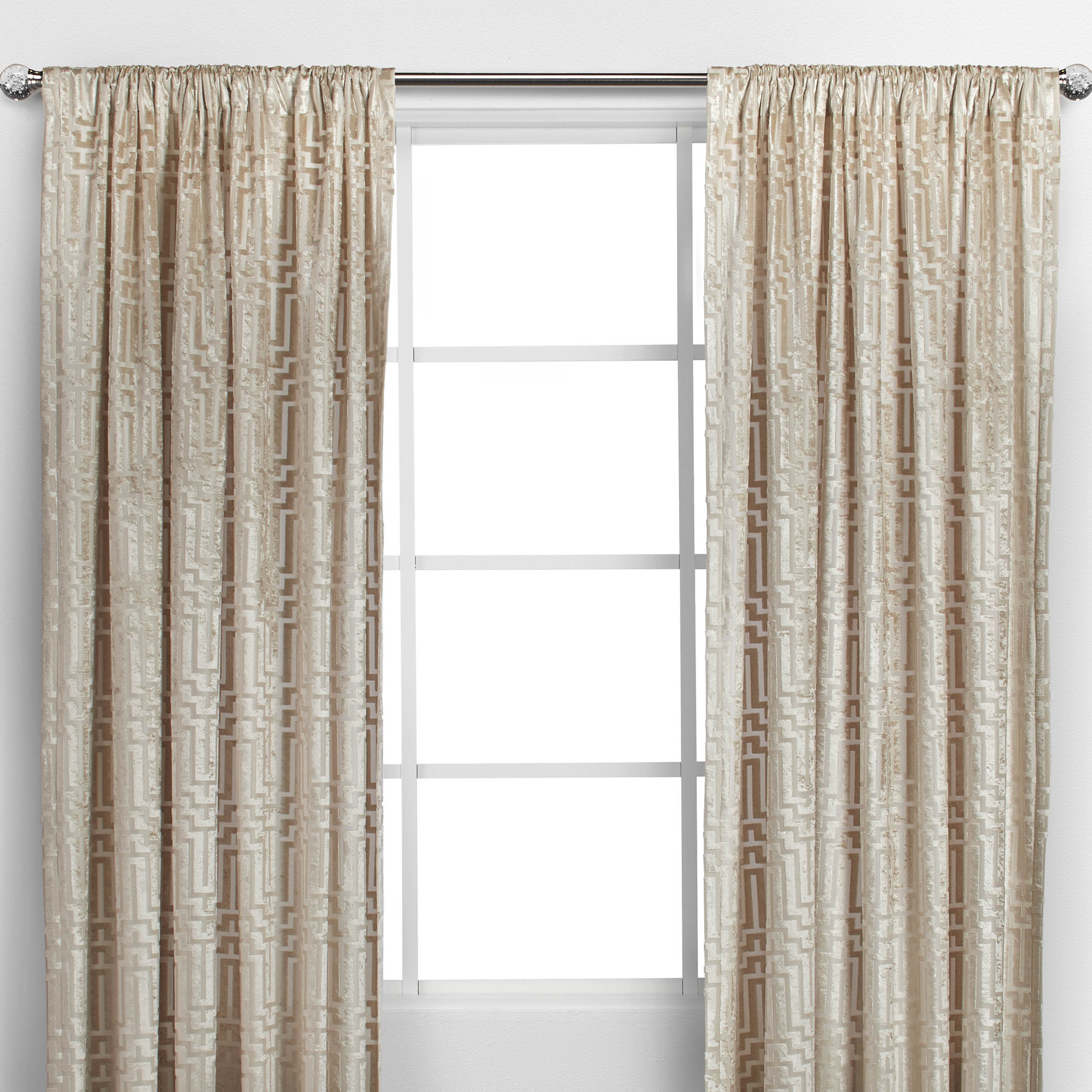 Cora Crystal Taper Holder