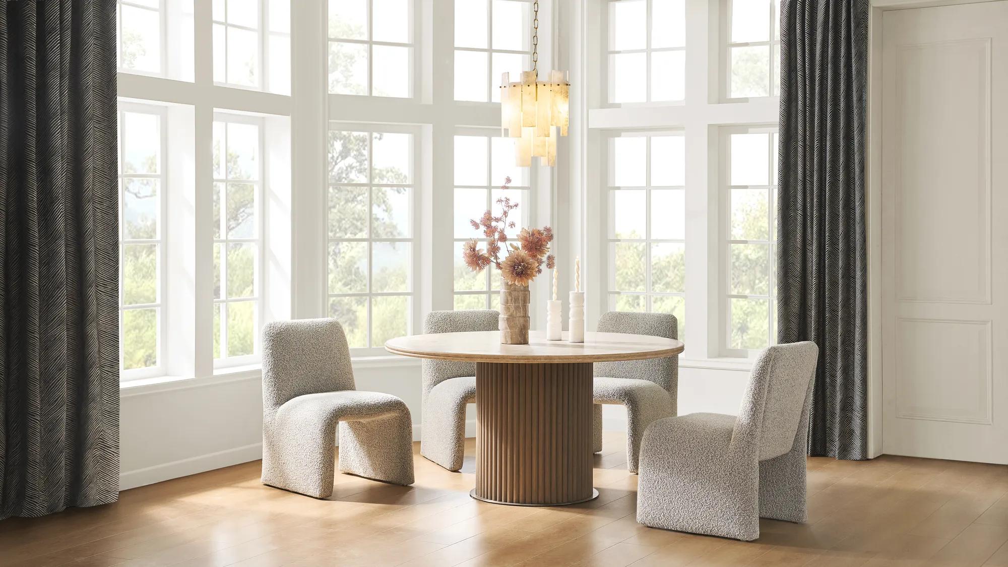 Kenzo Chenille Curtain - Black