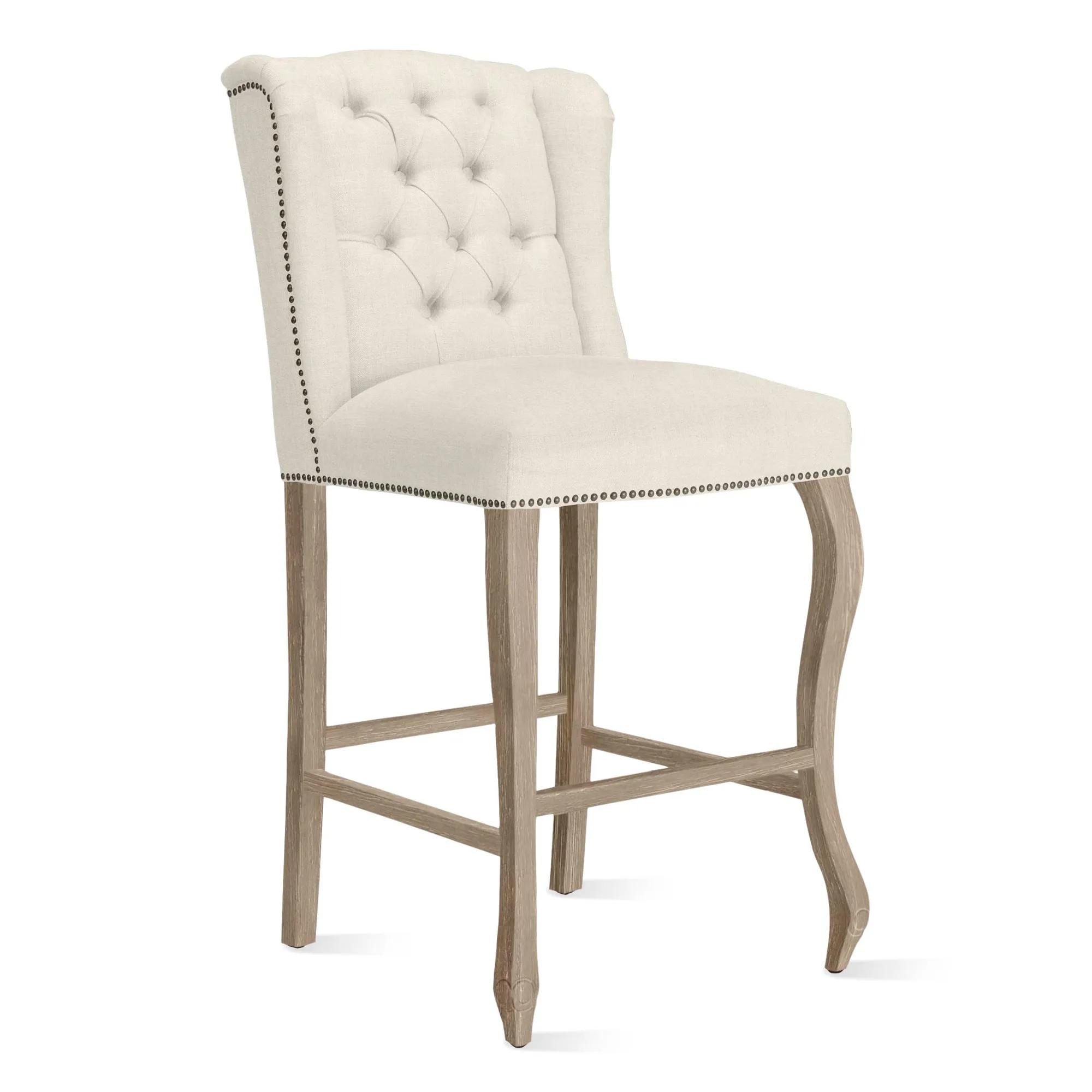 Archer Stool - Natural Grey