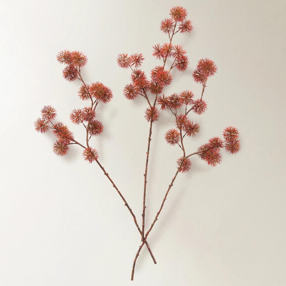 Fall Thistle 27" - Set of 3