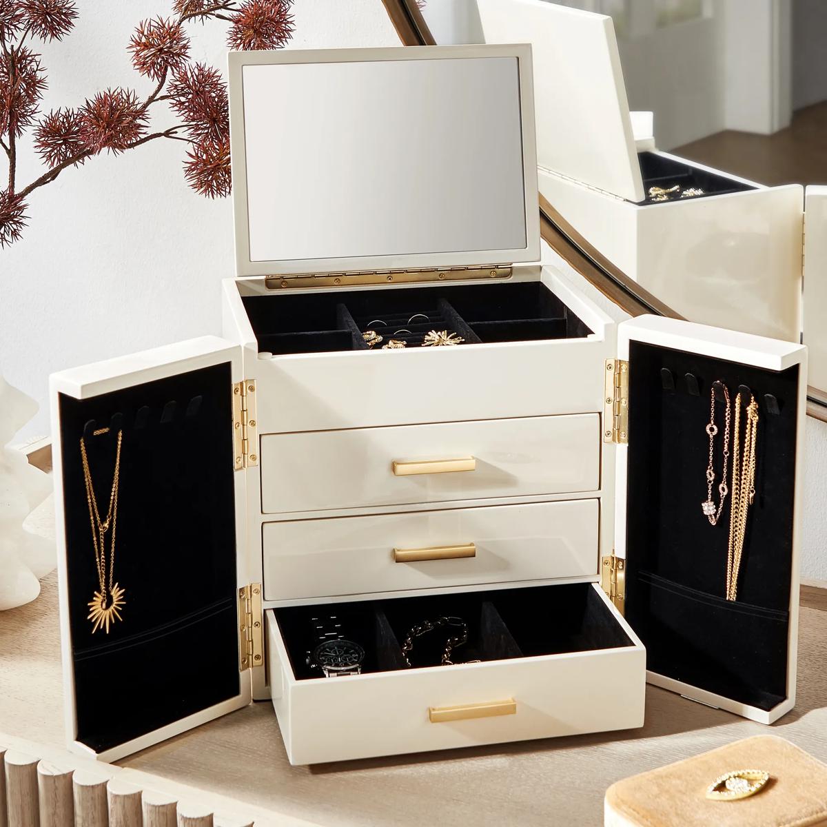 Fresco Jewelry Box - Ivory