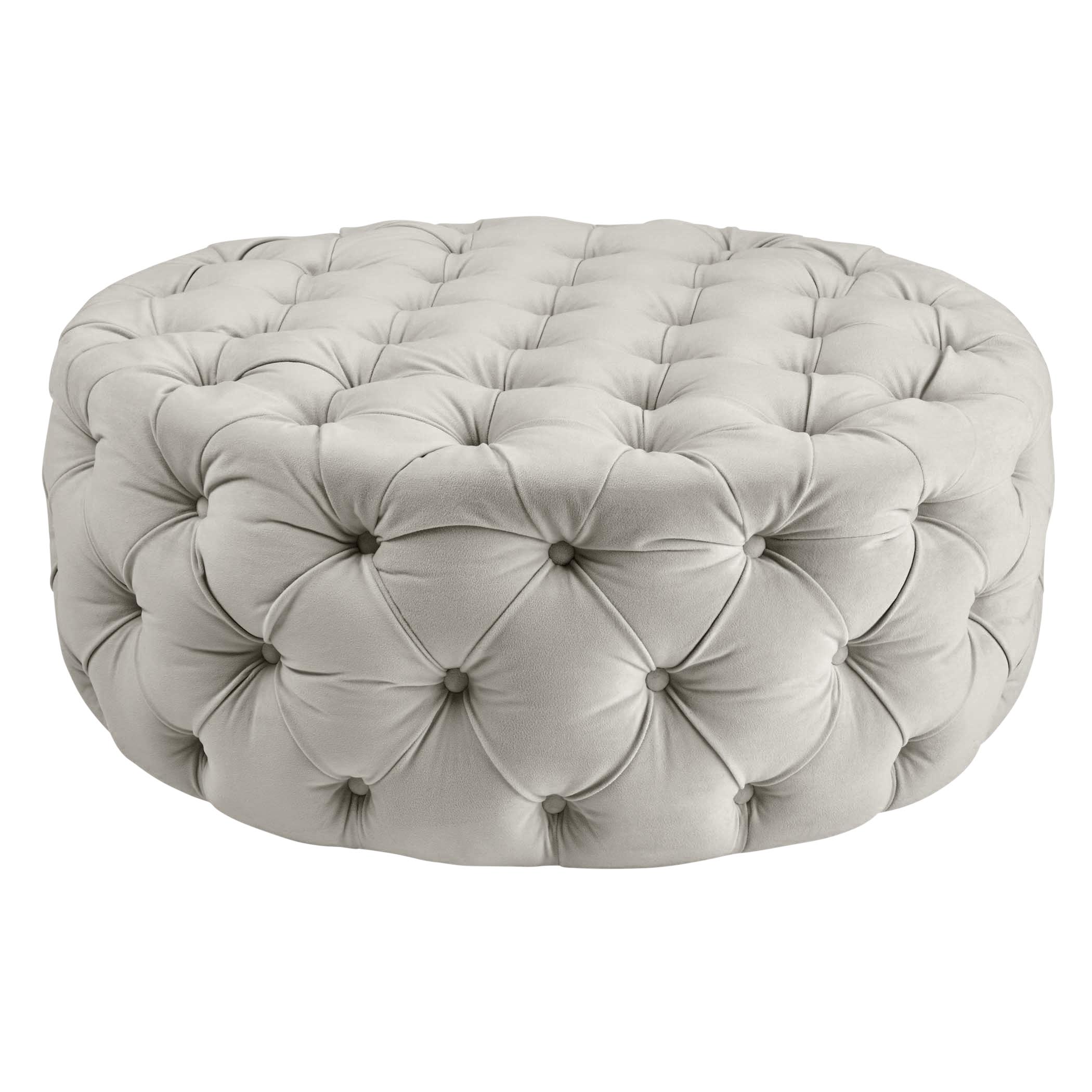 Jules Round Ottoman