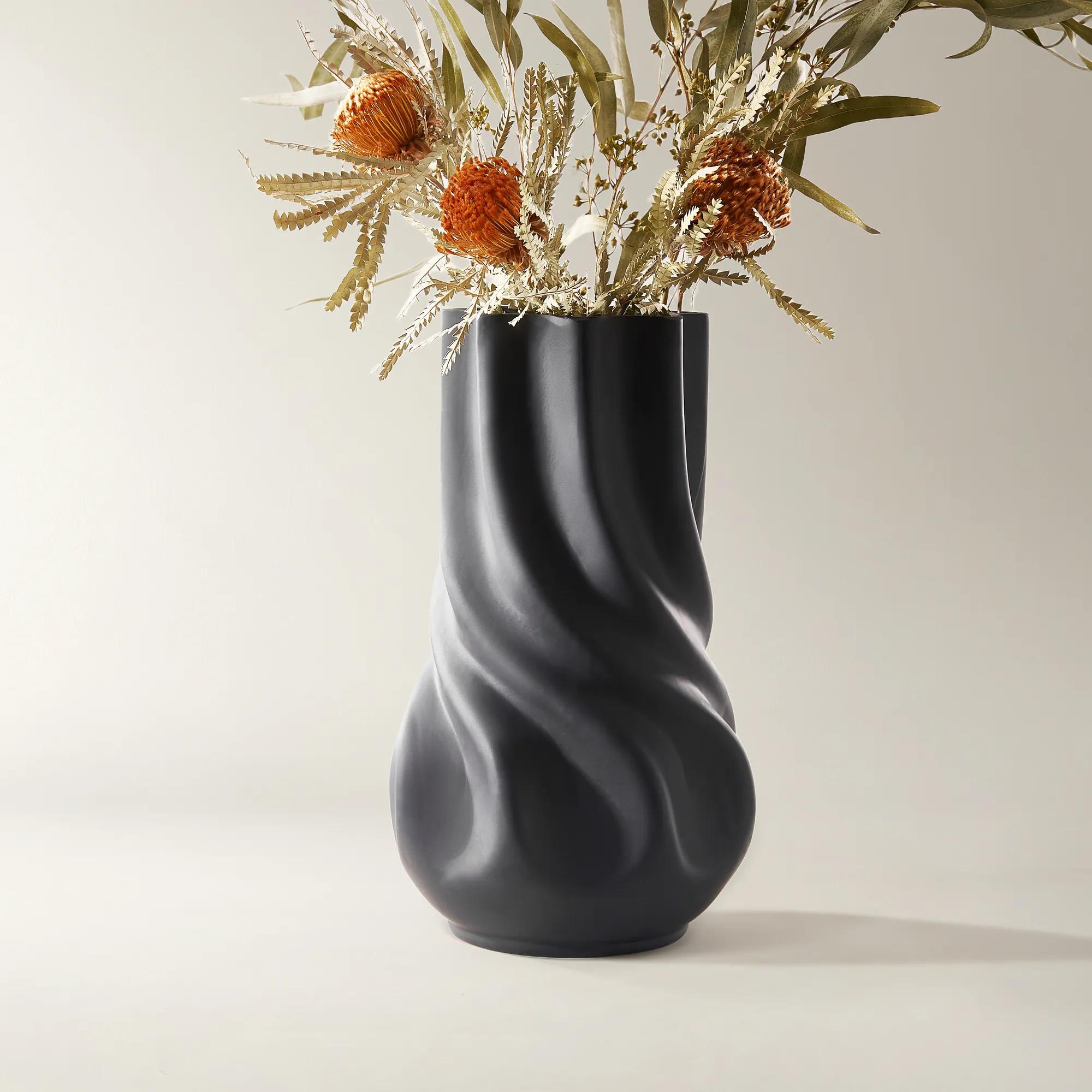 Twist Glass Vase