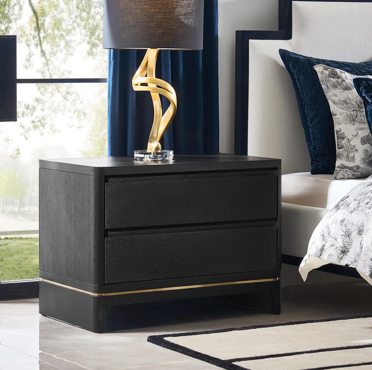 クリスタル付きミラーナイトスタンド BEDSIDE TABLE Amazon.com: Muiity Mirrored Nightstand with Drawer, Glass