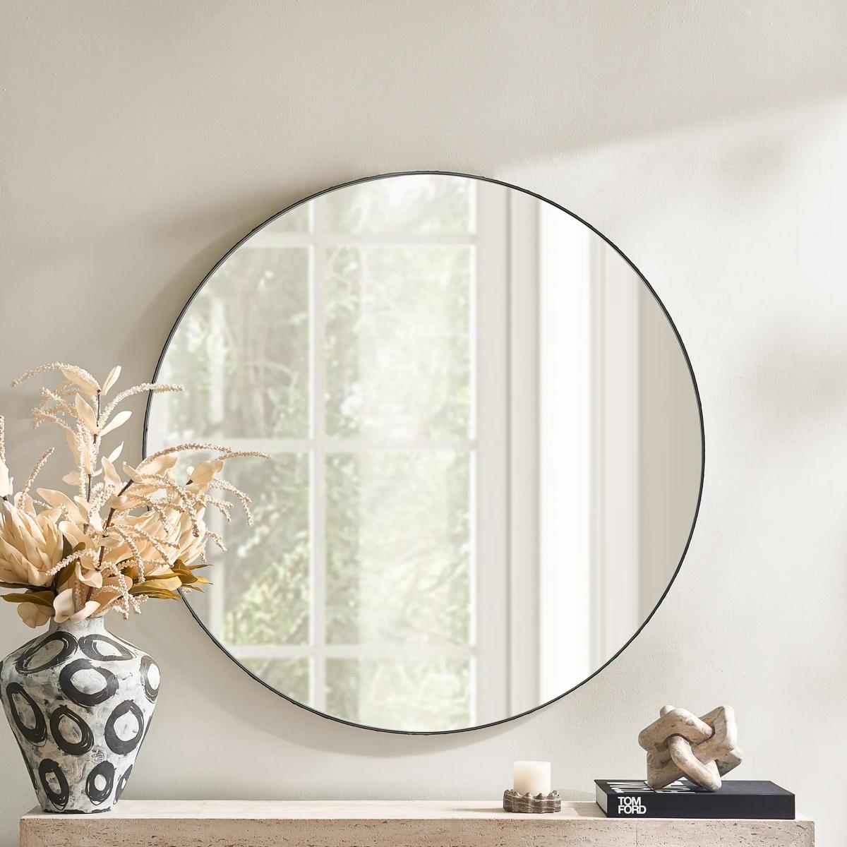 Cade Wall Mirror - Black
