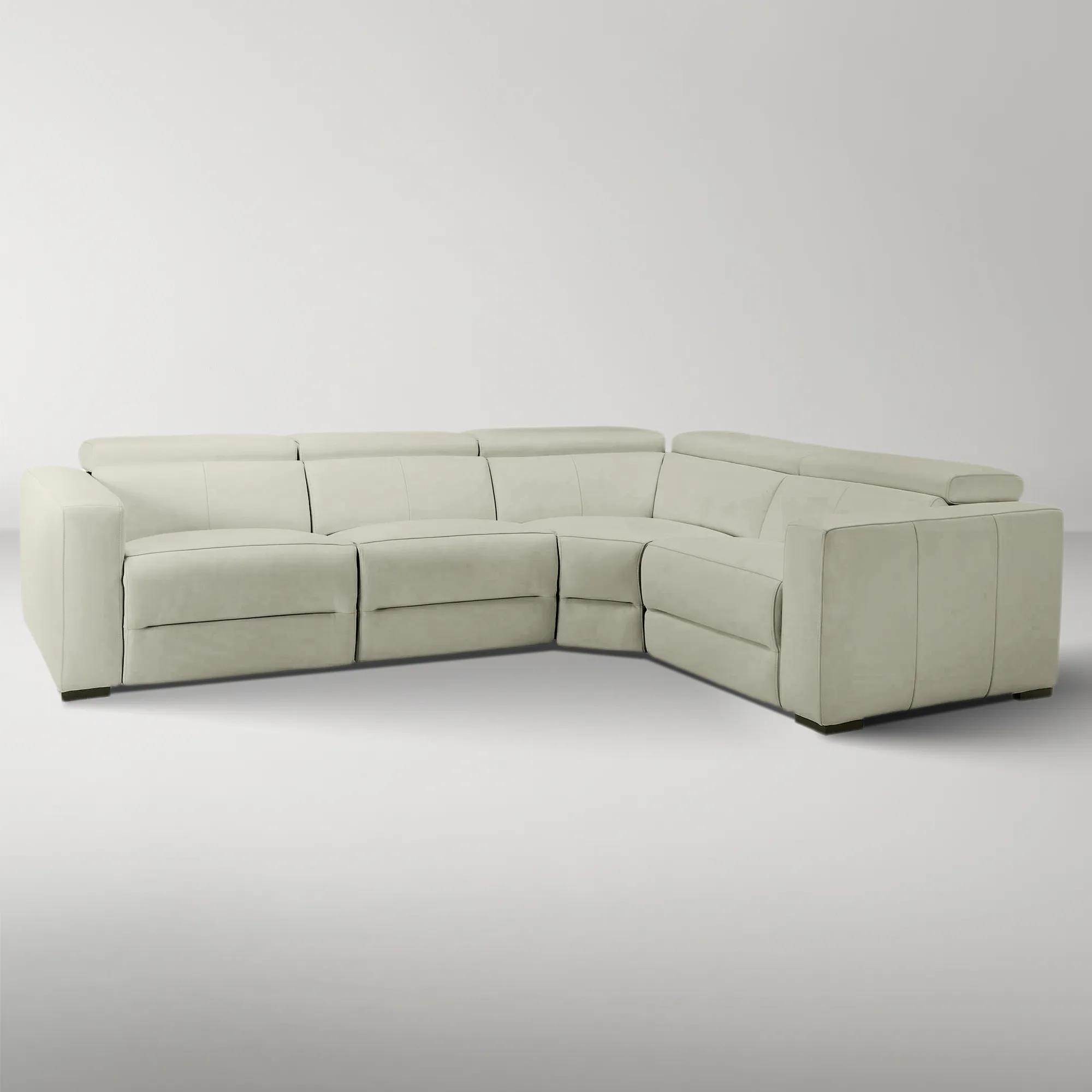 Verona Reclining Leather Sectional