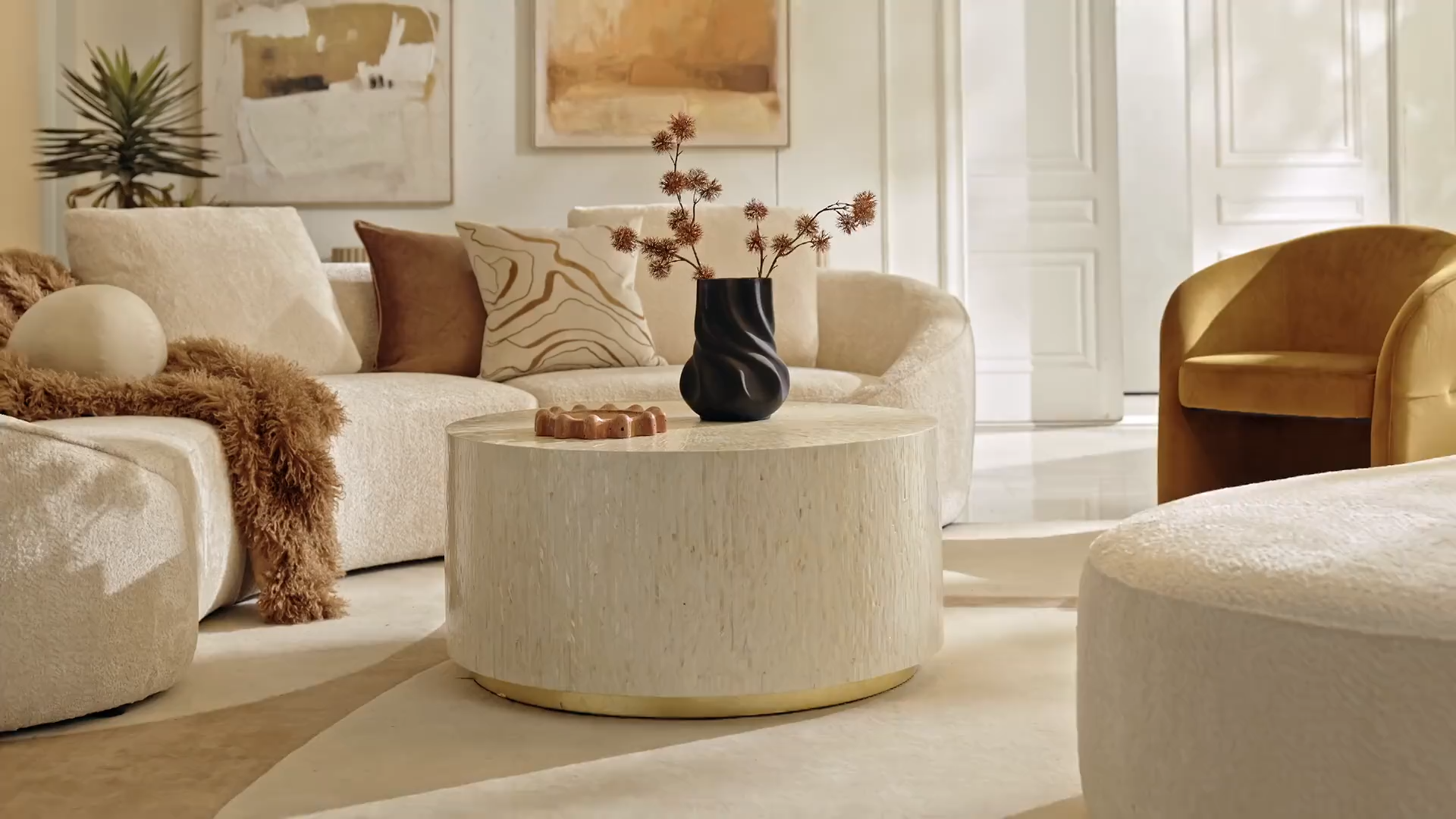 Z Gallerie Alexandria Mosaic Coffee Table