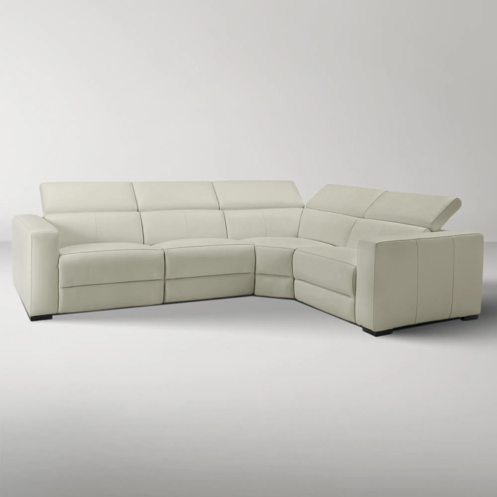 Verona Reclining Leather Sectional
