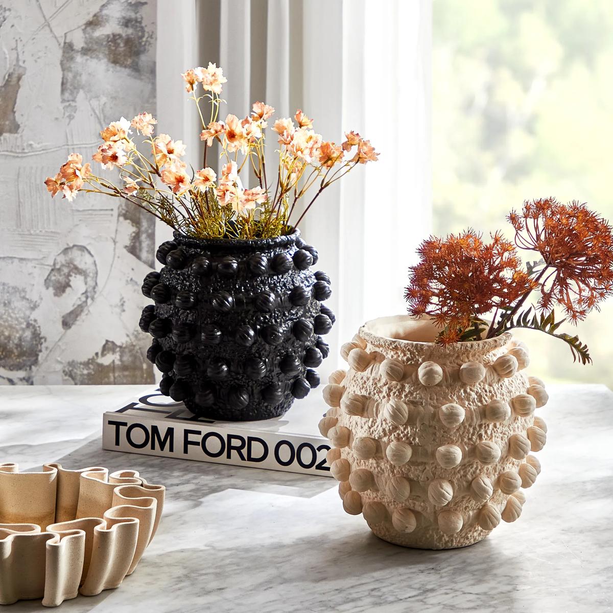 Pompa Vase - Ivory | Z Gallerie