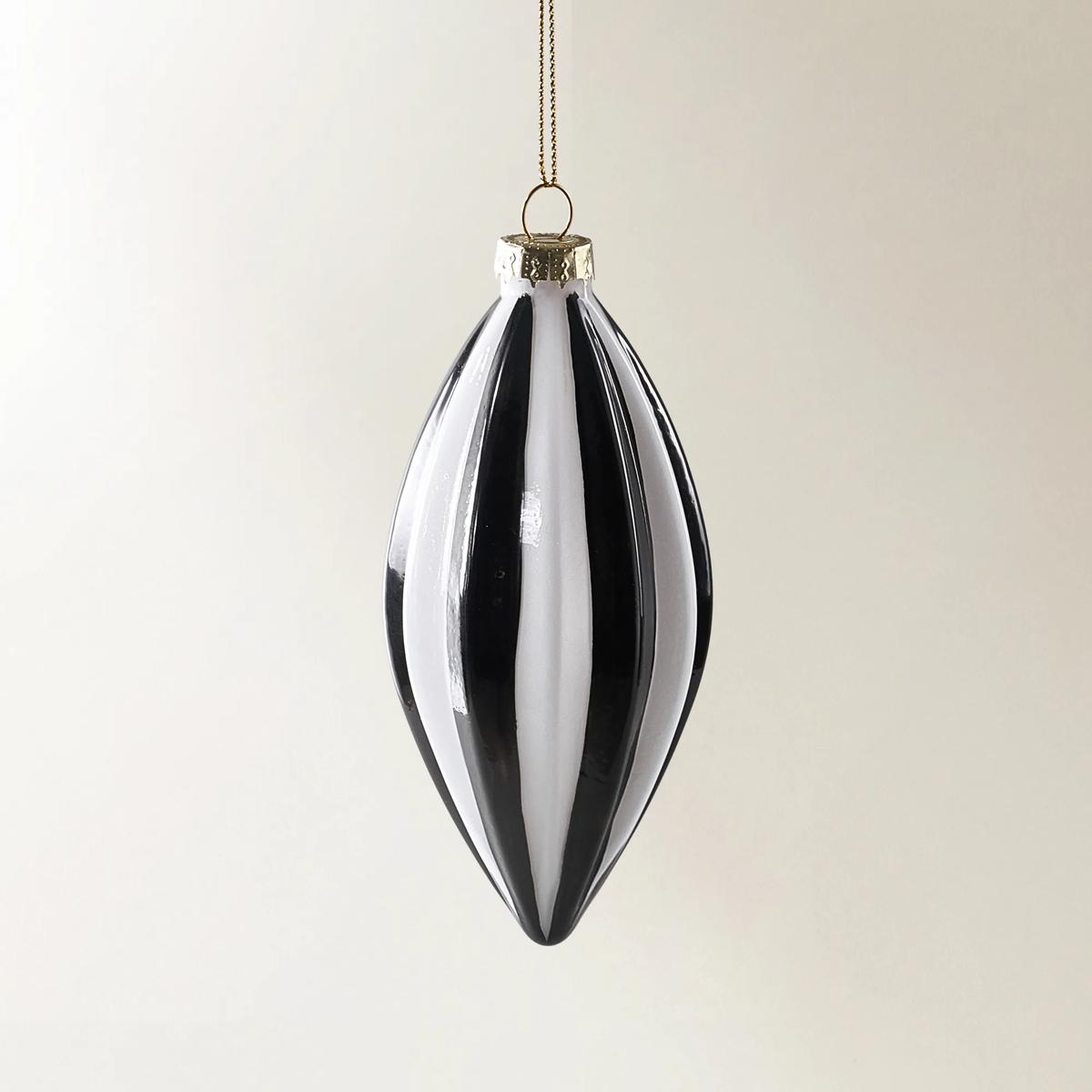 Swirl Stripe Ornament - Set of 6