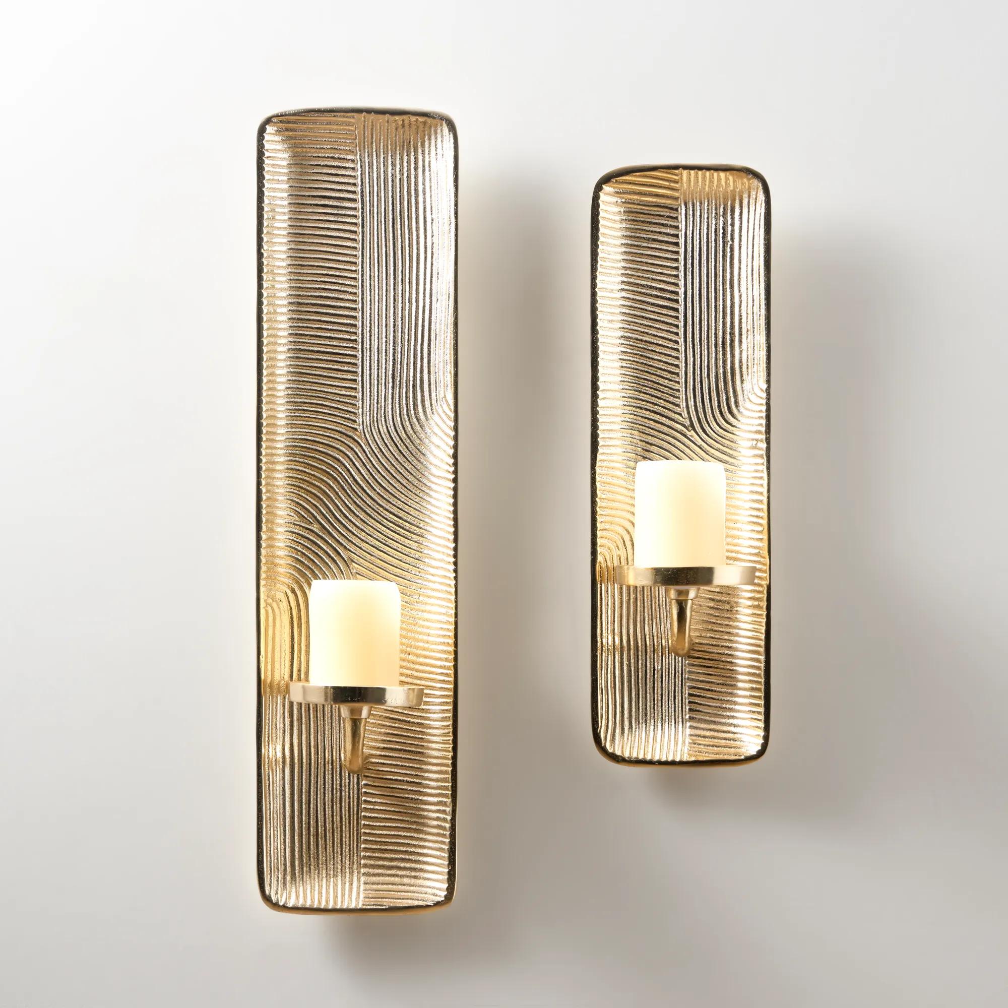 Cora Crystal Taper Holder