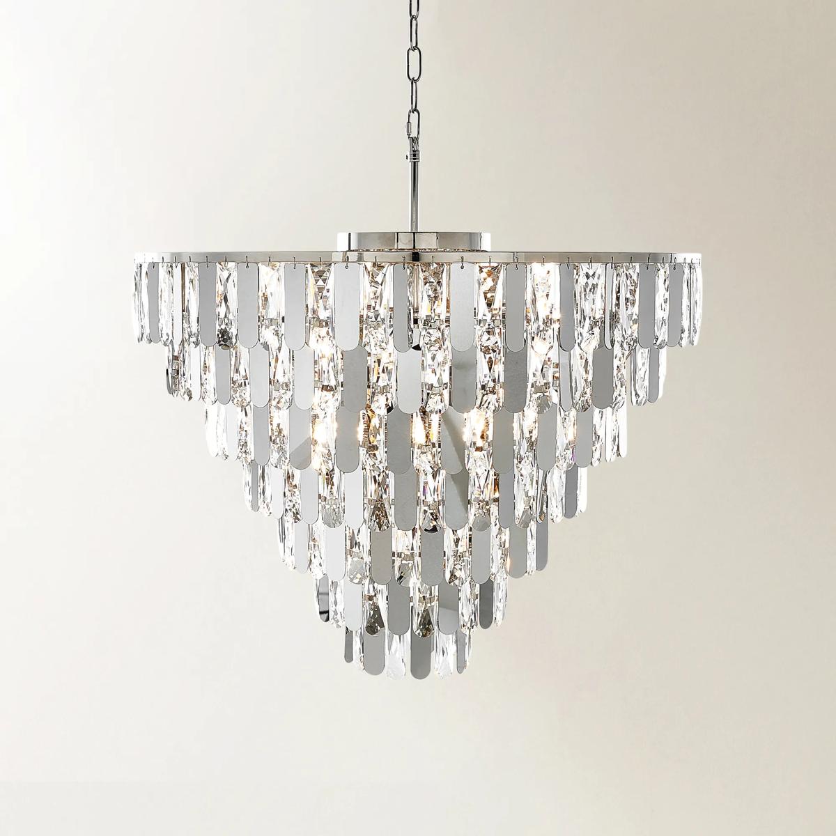 Avenue Crystal Chandelier 28.5"