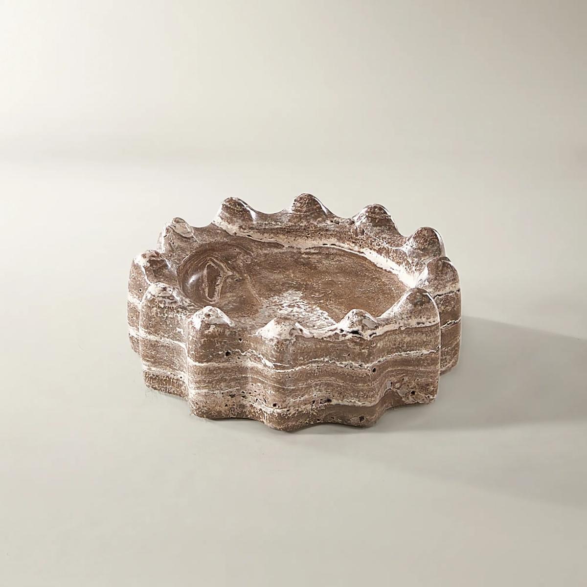 Flora Marble Catchall - Small