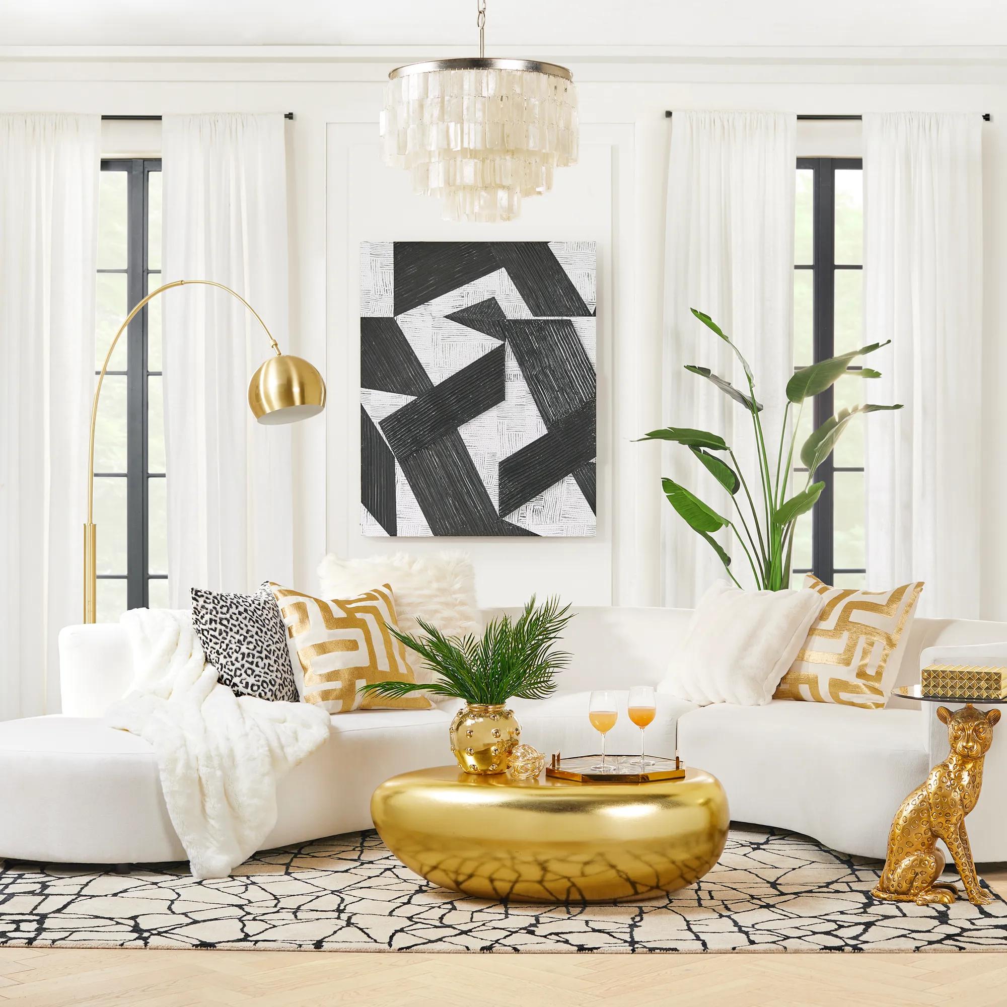 アクセサリー LARD Capiz Chandelier