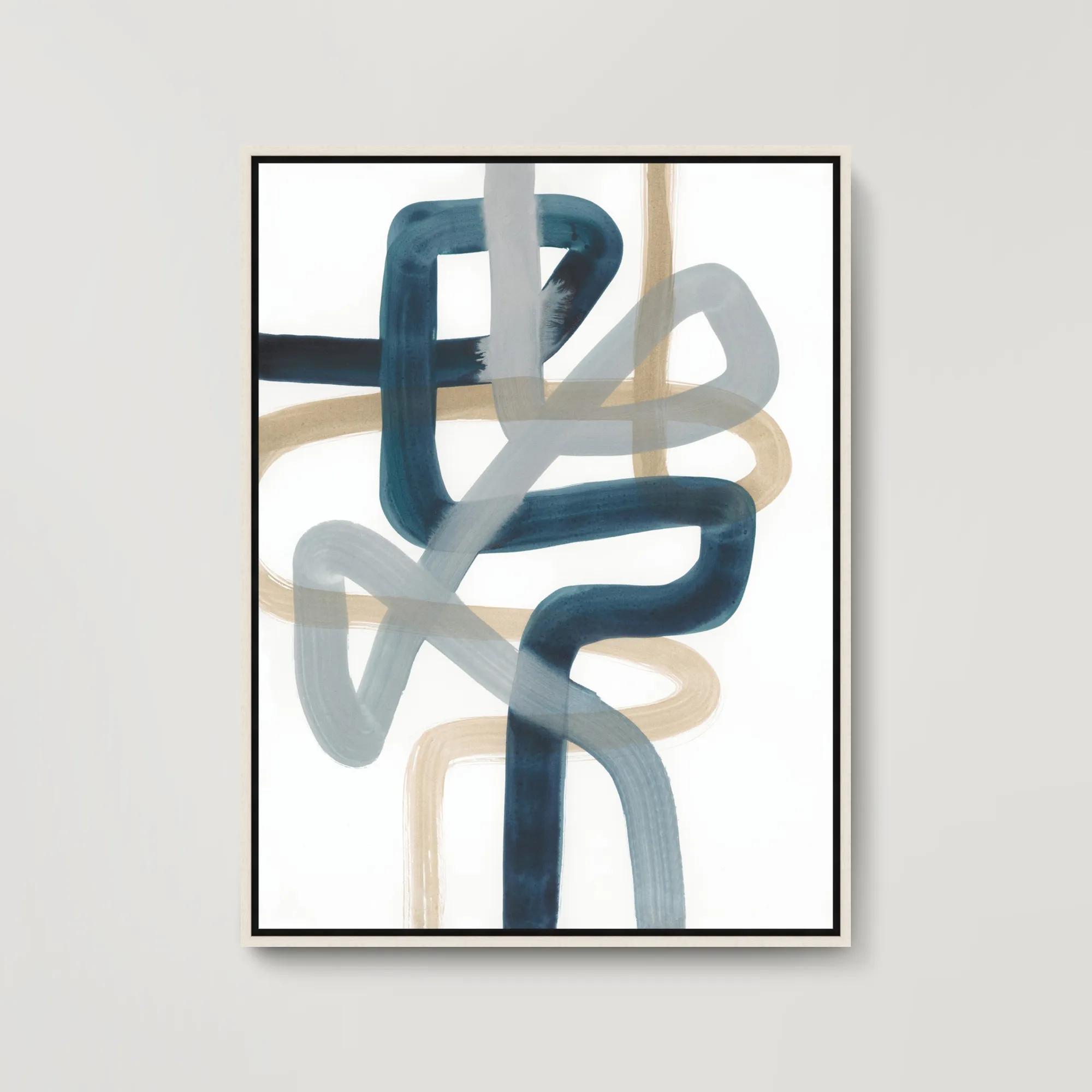 Luxury Blue Abstract Wall Arts