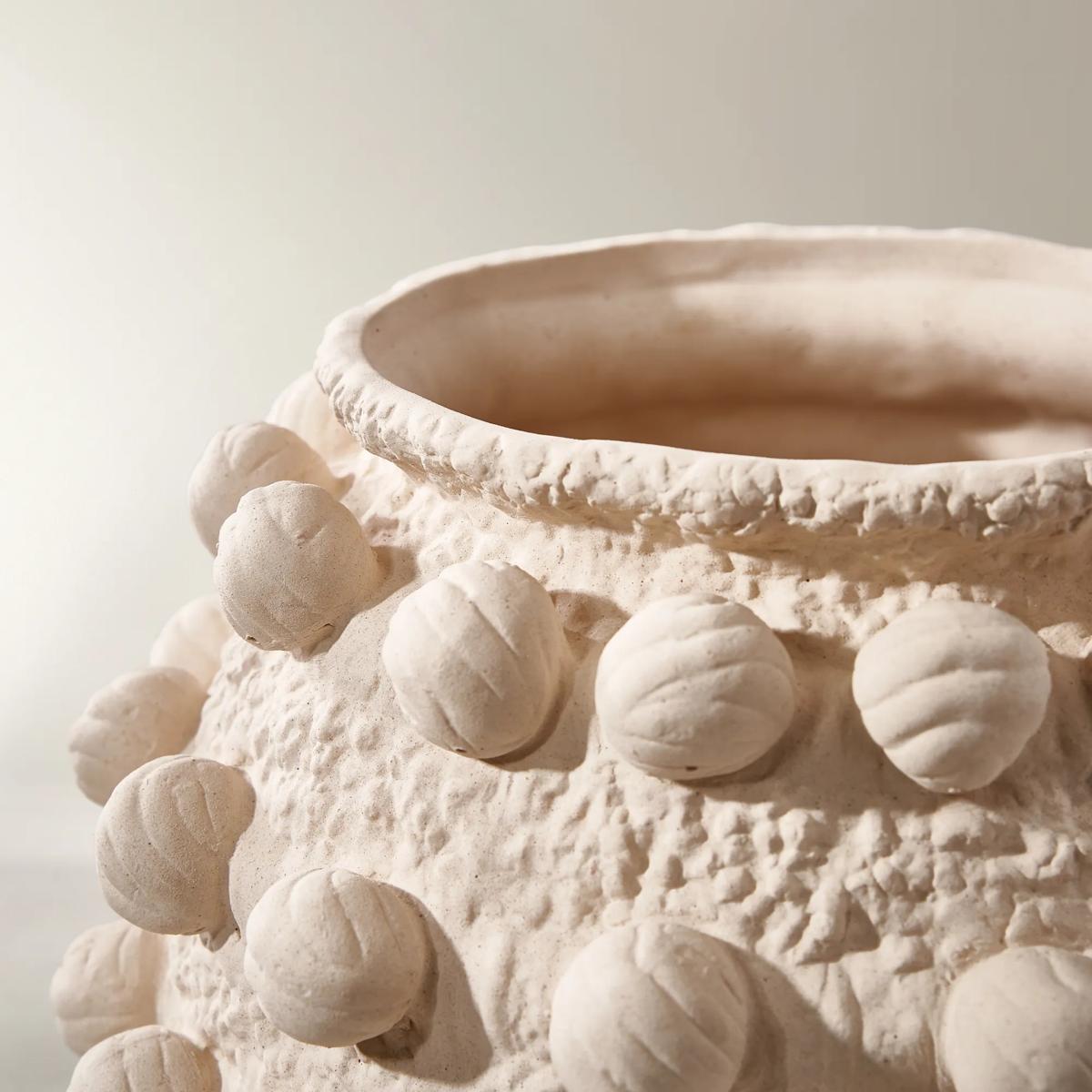 Pompa Vase - Ivory