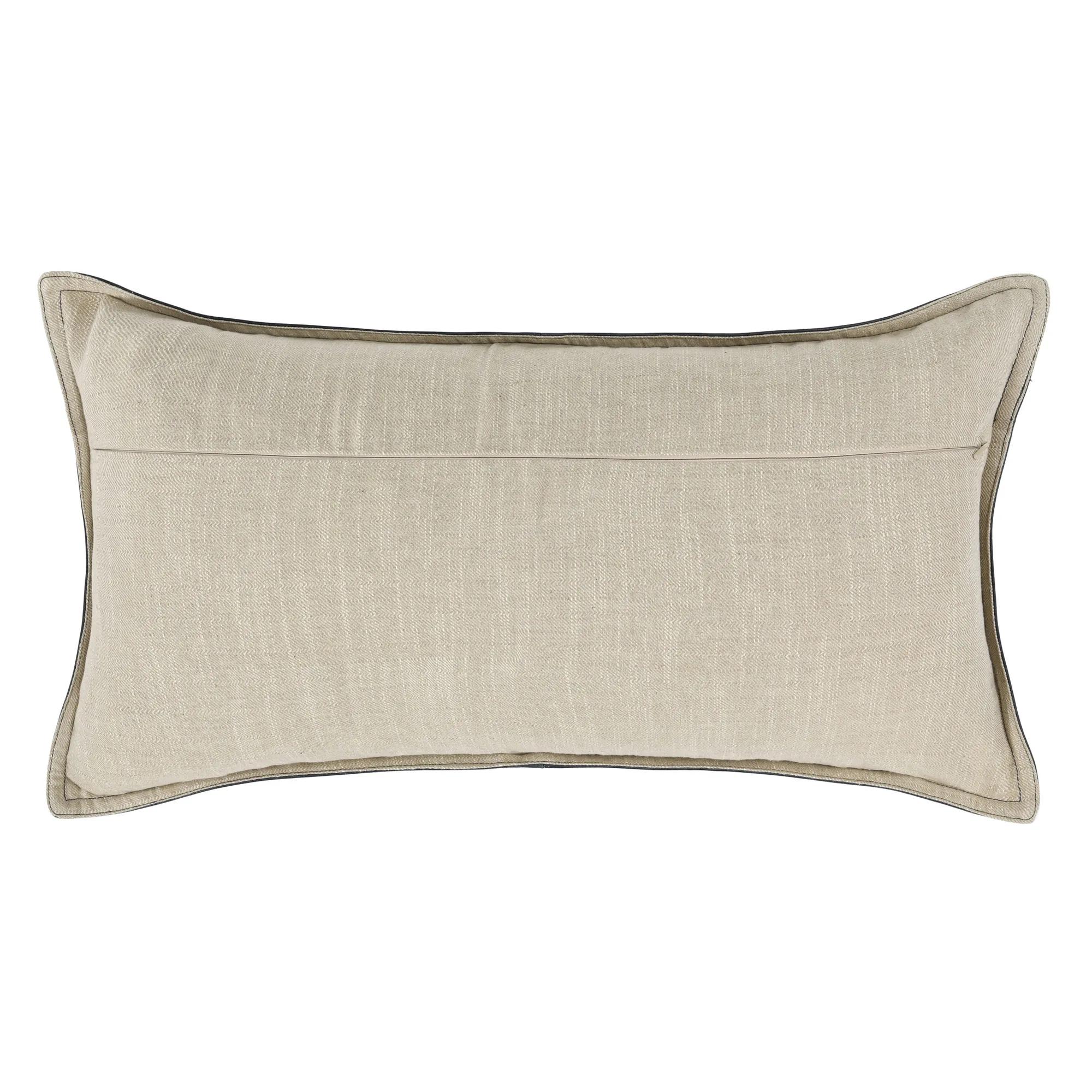 Dylan Lumbar Pillow 14" x 26" - Navy