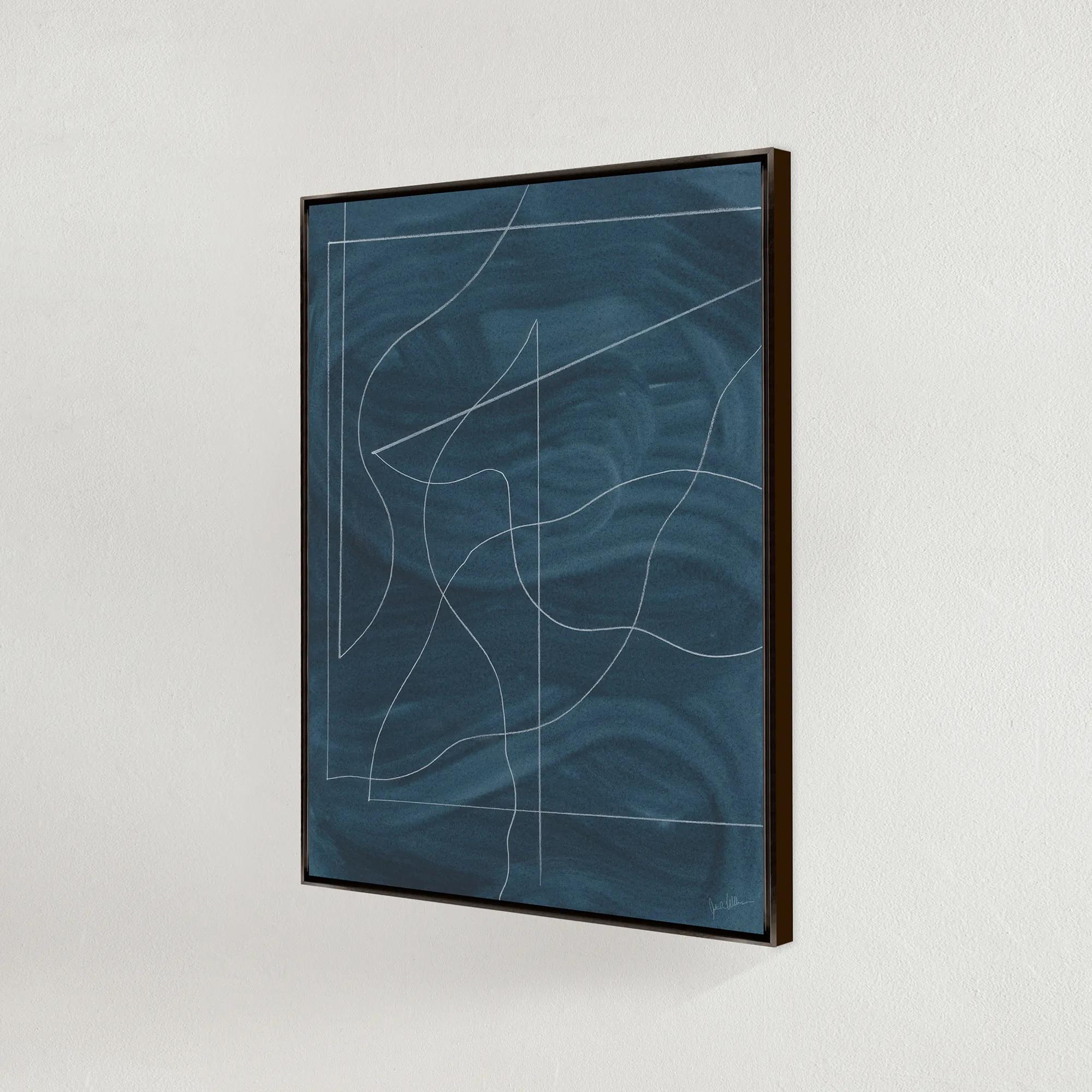 Gallery Style Blue Canvas Arts