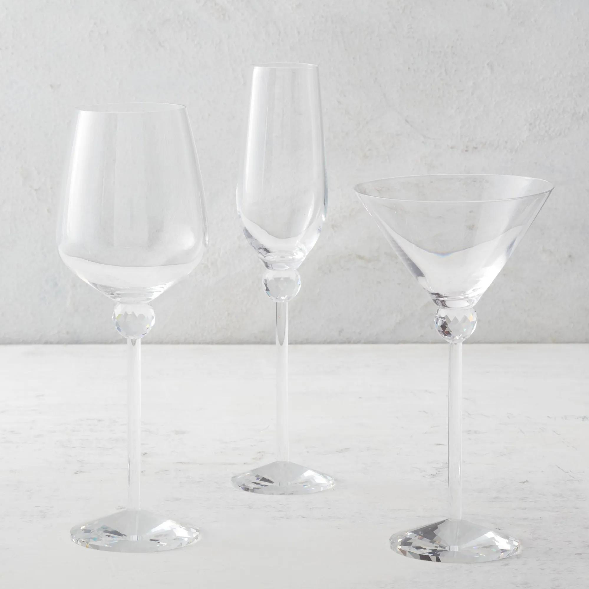 Cora Crystal Taper Holder