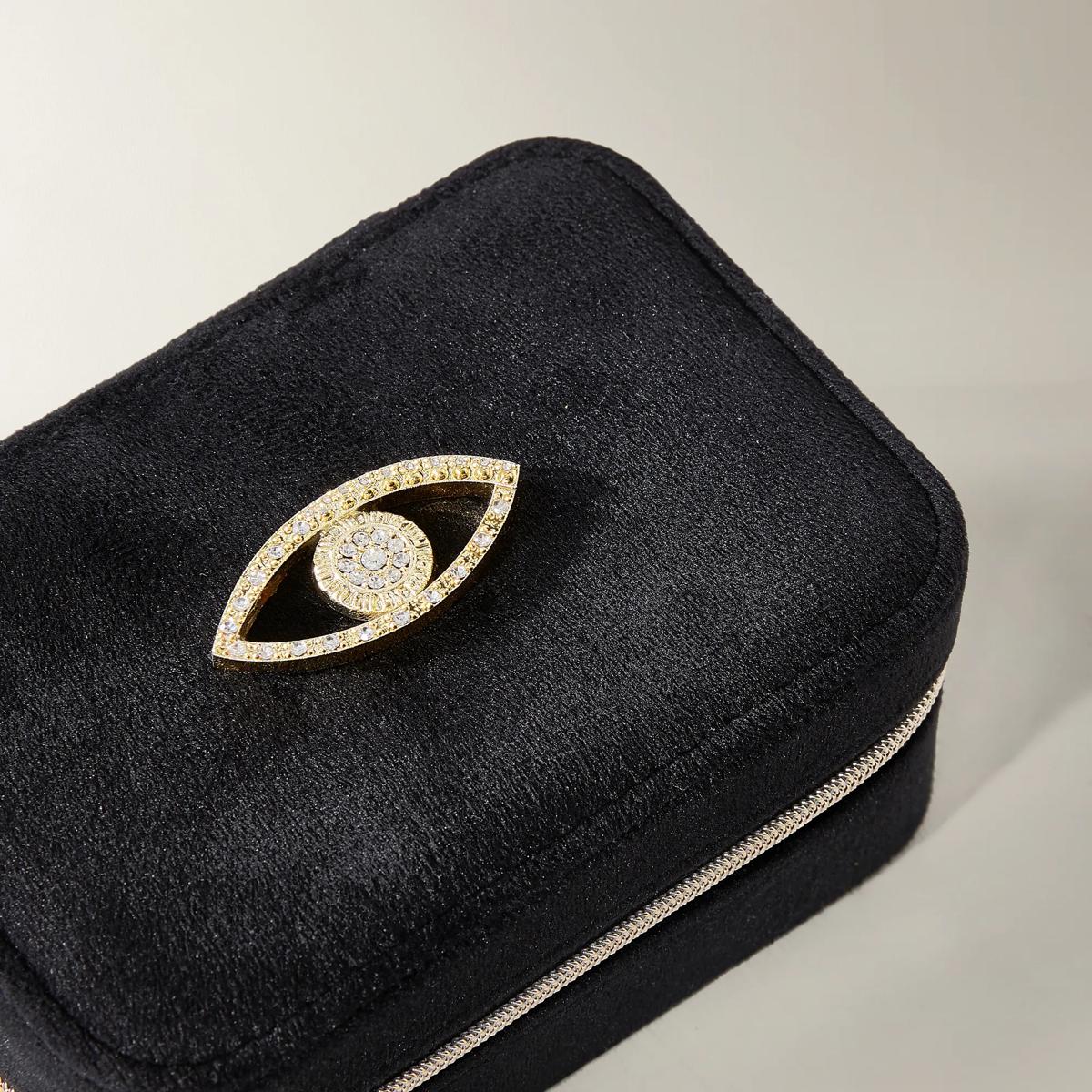 Velvet Jewelry Case - Black