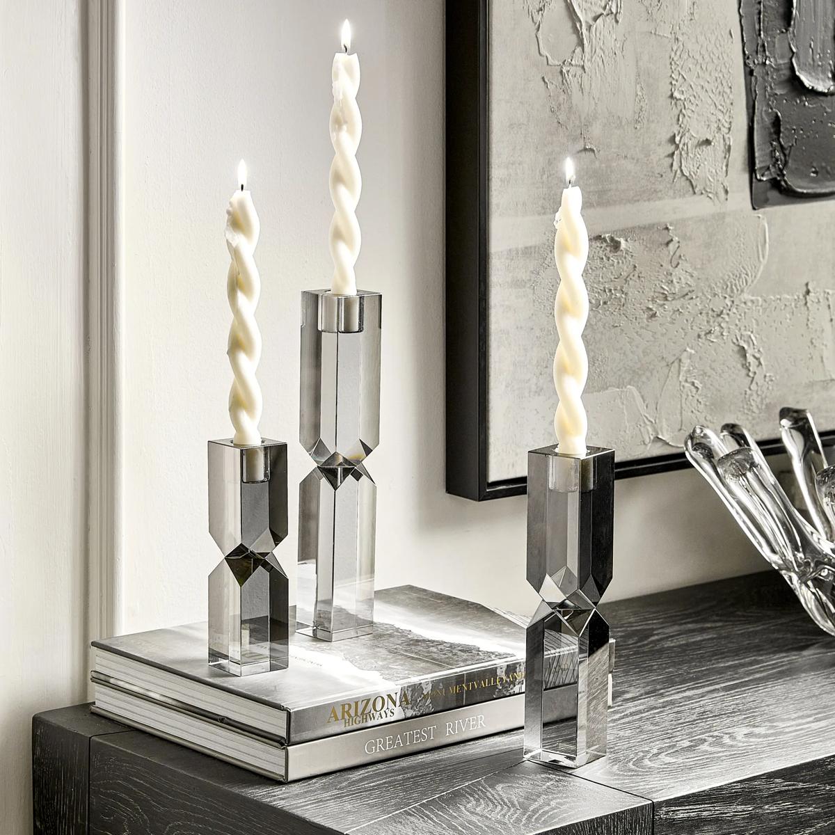 4点セット!ハンドメイド燭台×2新品CANDLE台×2 JHY DESIGN Vintage Indoor Decor Metal Candle Lantern Set of