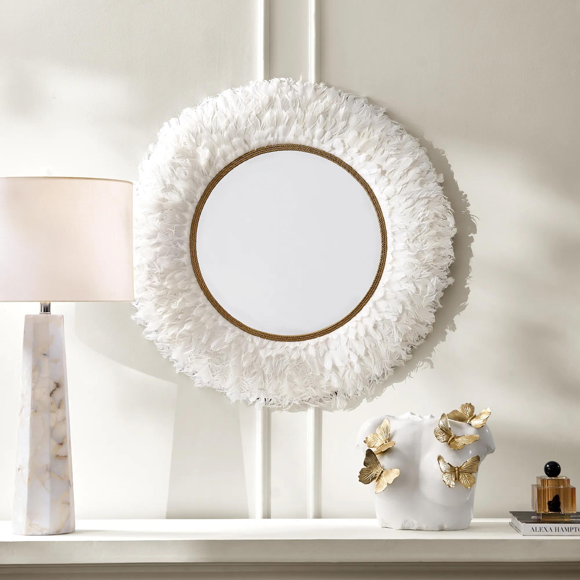 Nikki Chu - Daybreak Feather Mirror