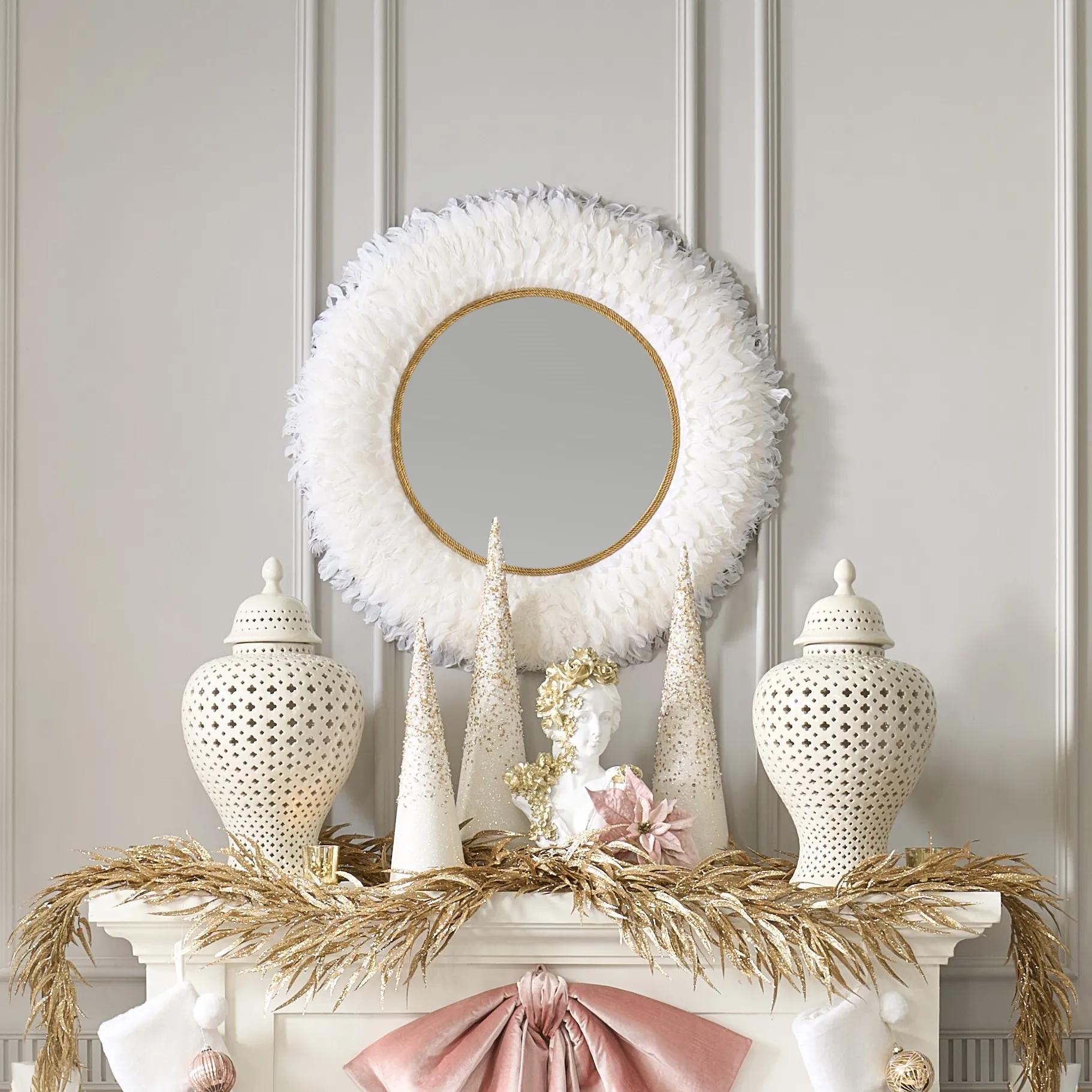 Nikki Chu - Daybreak Feather Mirror