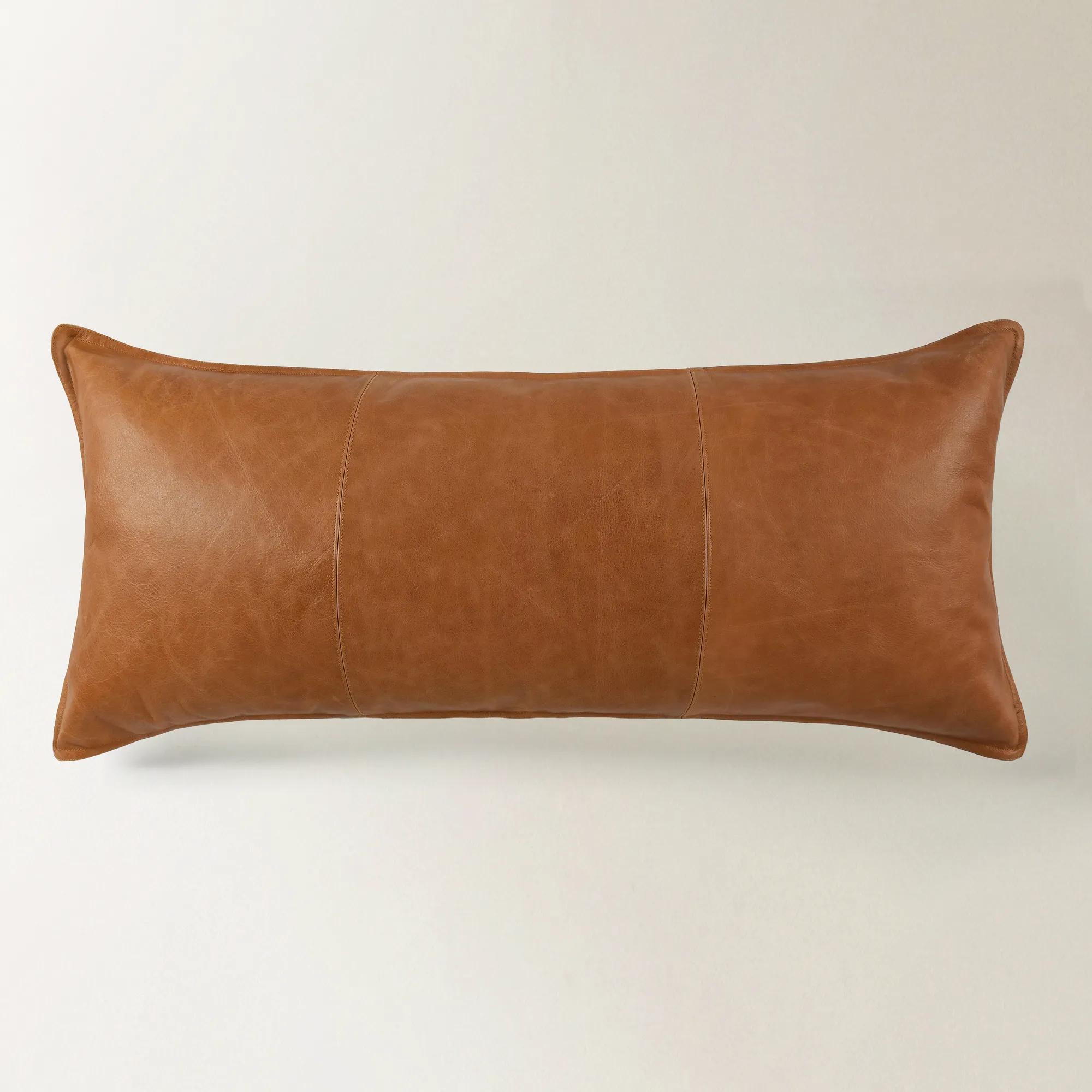 Dylan Lumbar Pillow 14" x 26" - Chestnut