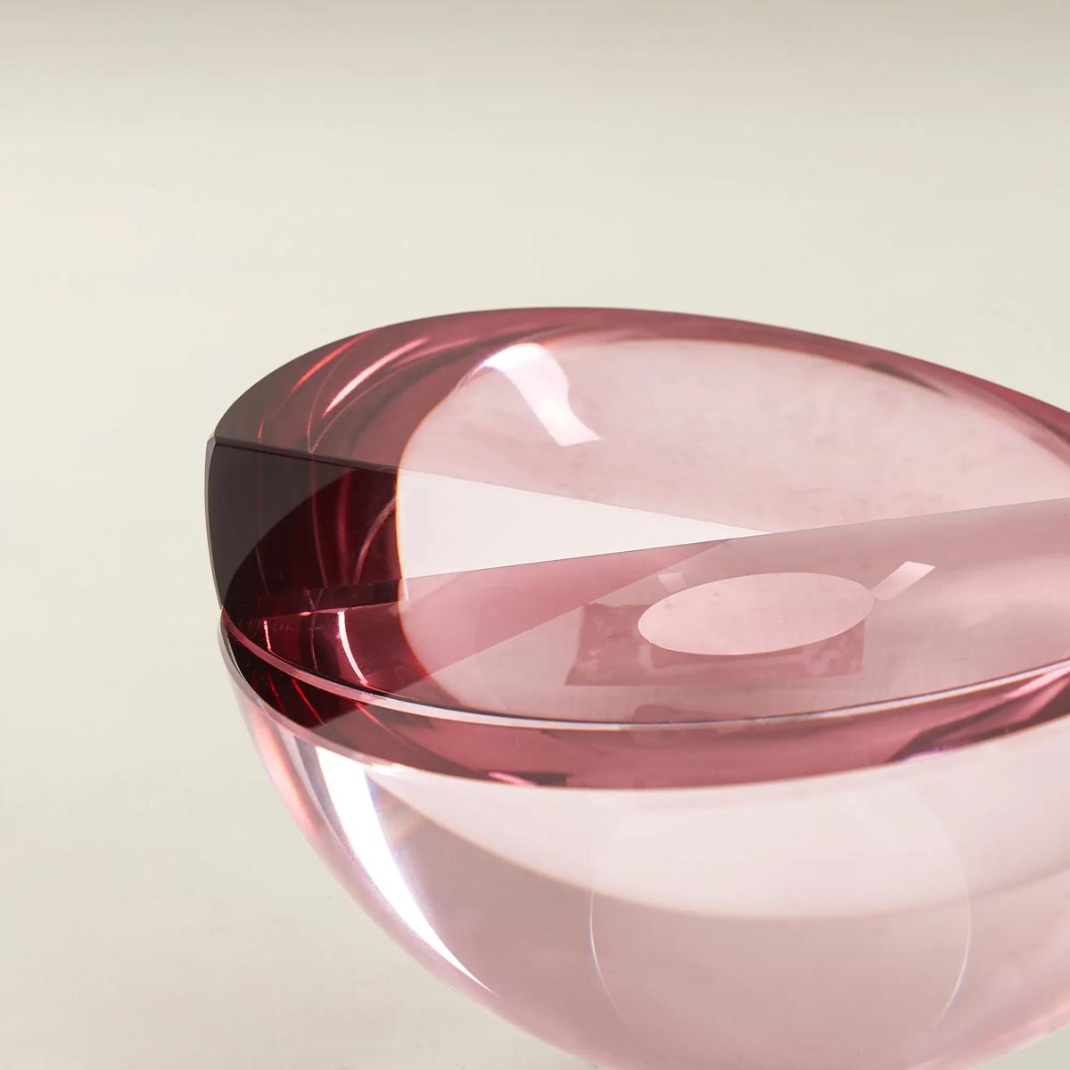 Rose' Crystal Object