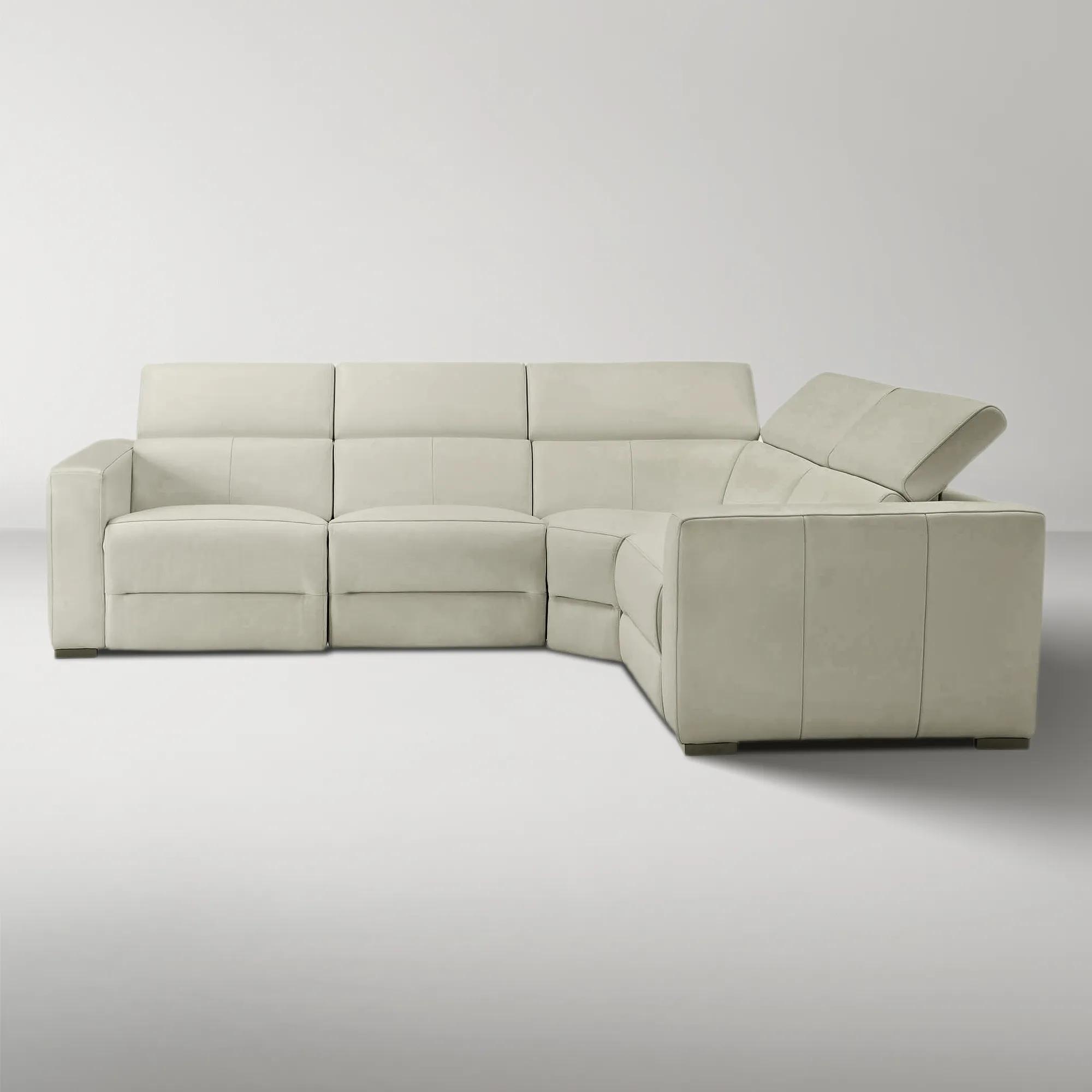 Verona Reclining Leather Sectional
