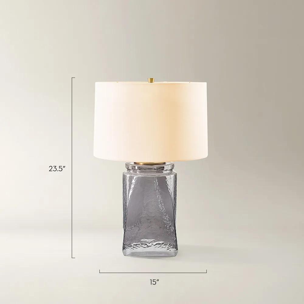 Rumi Reflective Glass Table Lamp