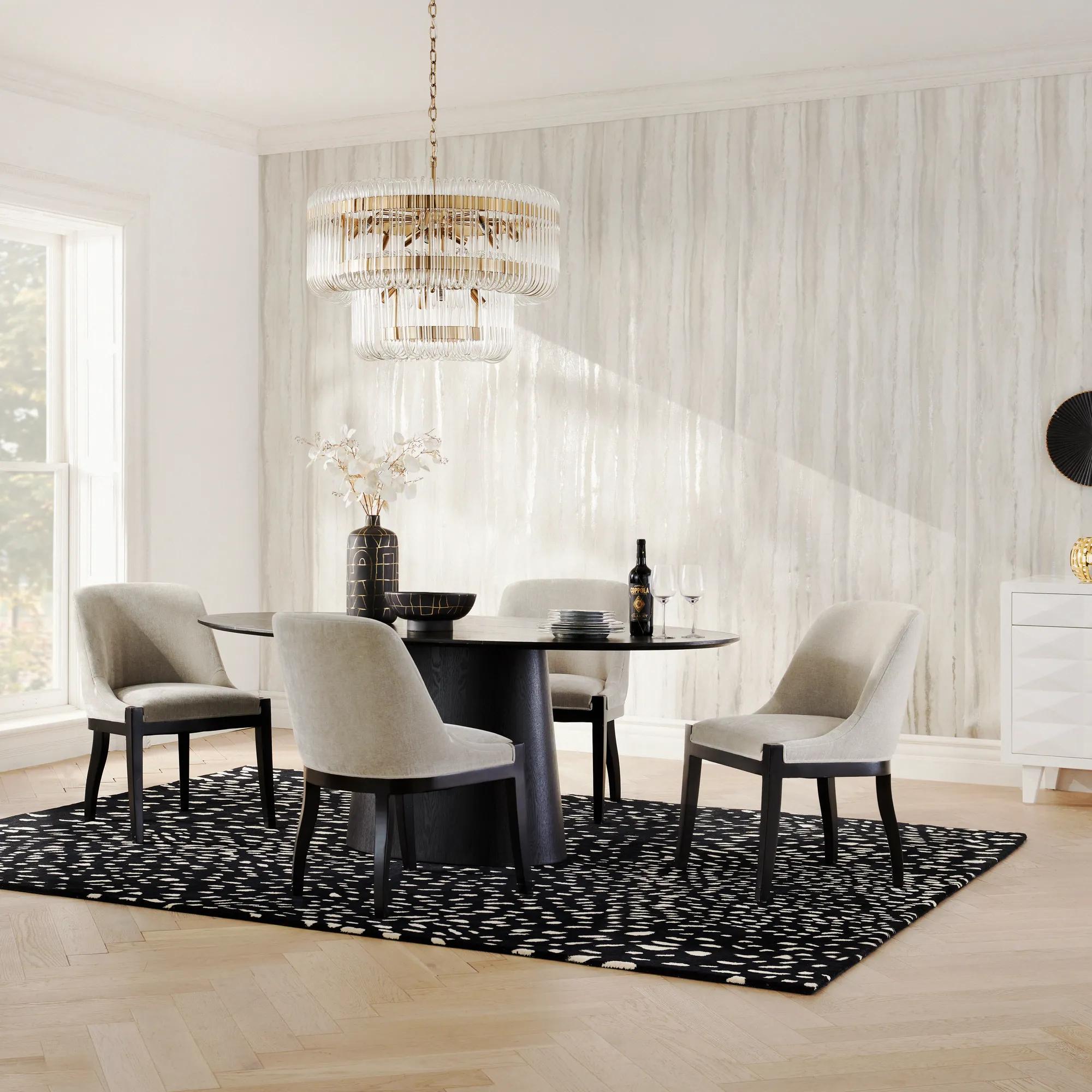 Lily Dining Chair - Matte Black