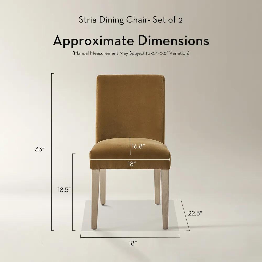 Stria Dining Chair - Set of 2