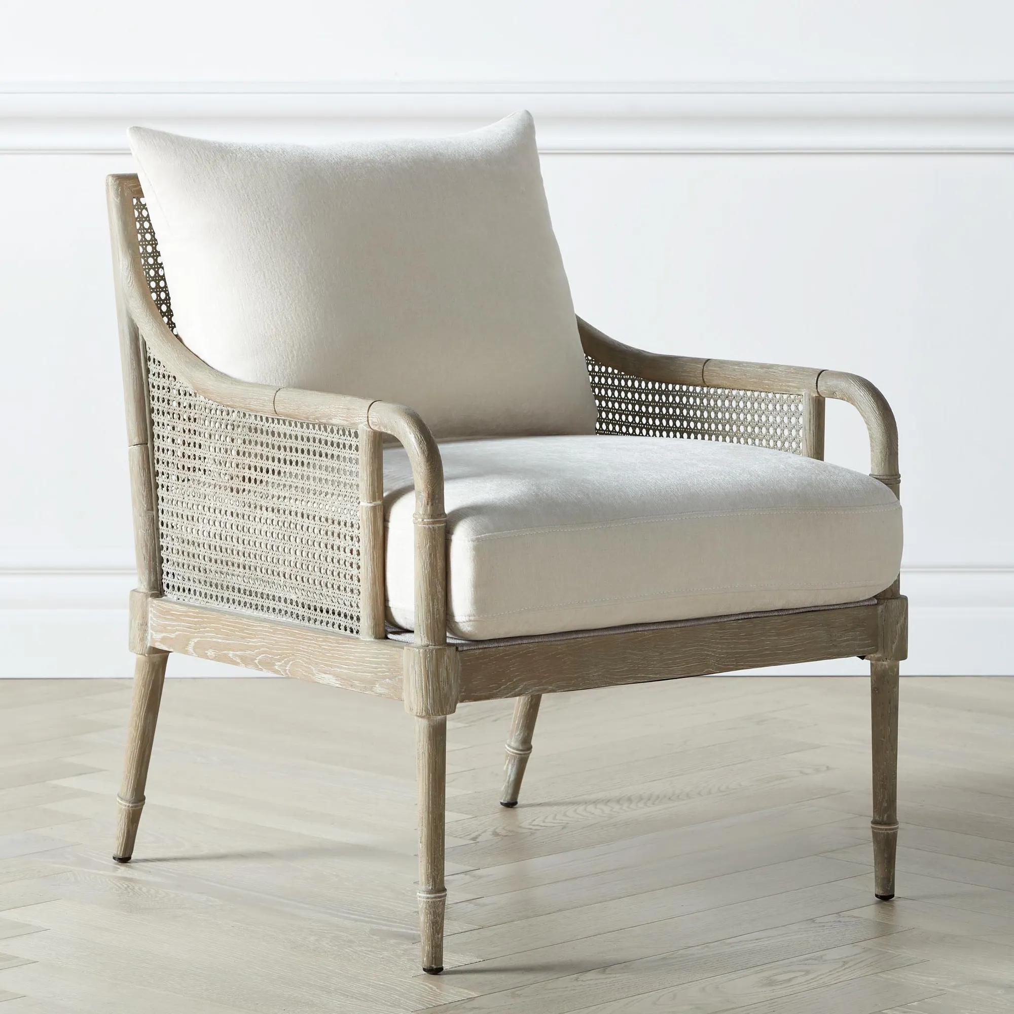 Addison Accent Chair - Natural Grey