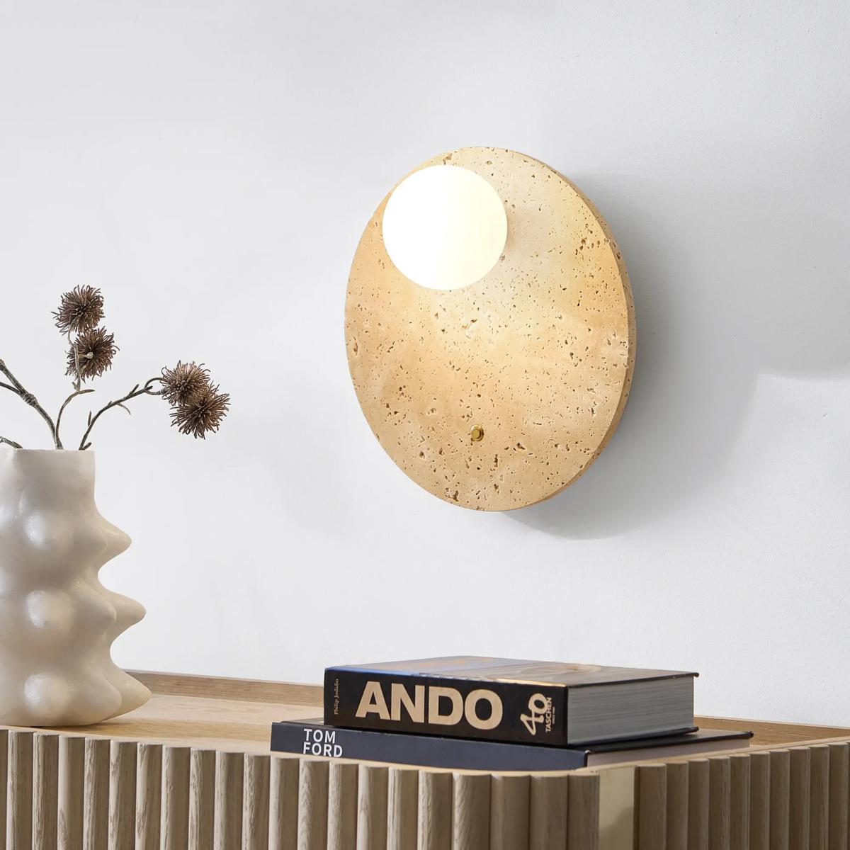 Eden Travertine Sonce 11.75"