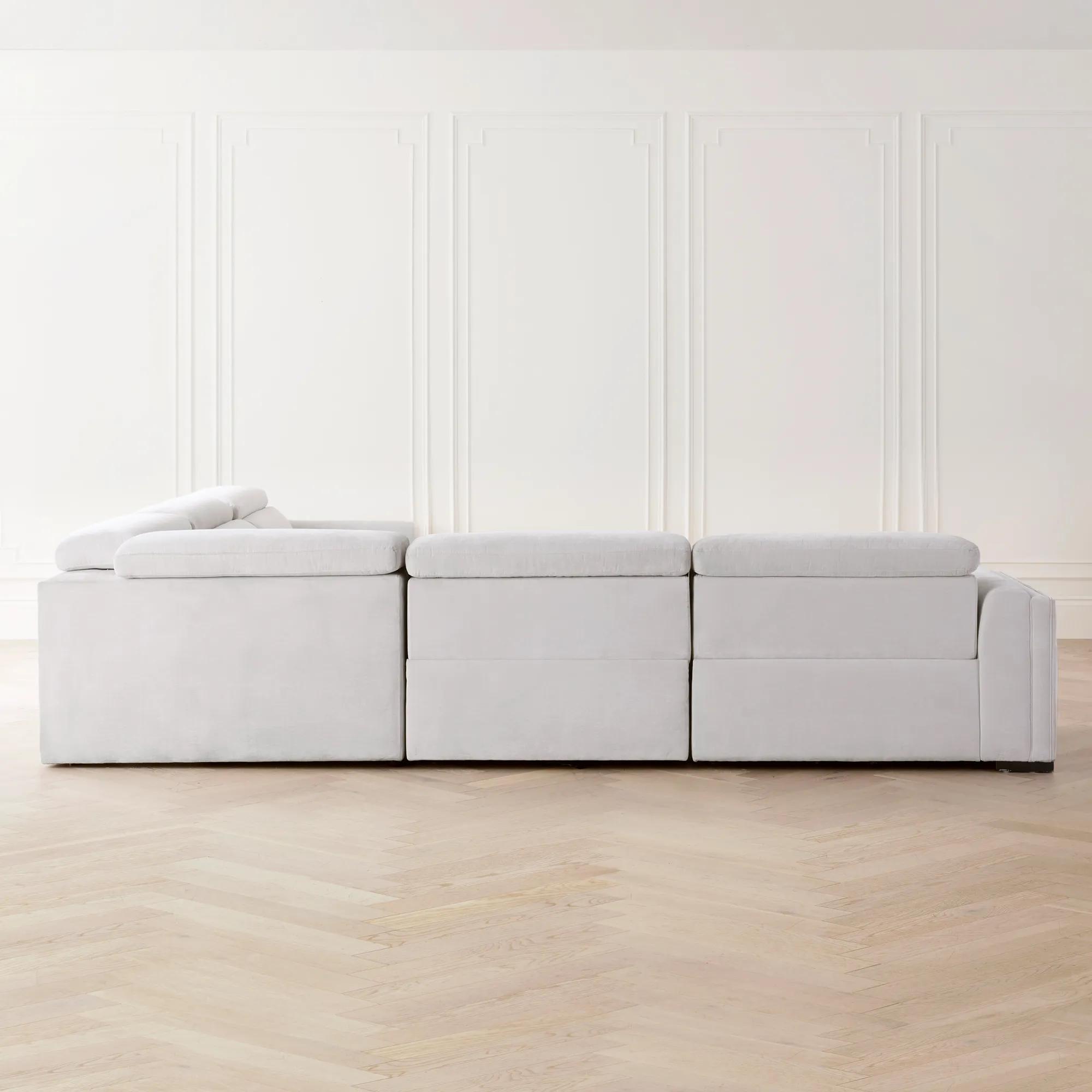 【ポニョ】ADRS Connie sofa wide 2seater Jay Power Headrest Reclining Sofa With Dual Wireless Remotes